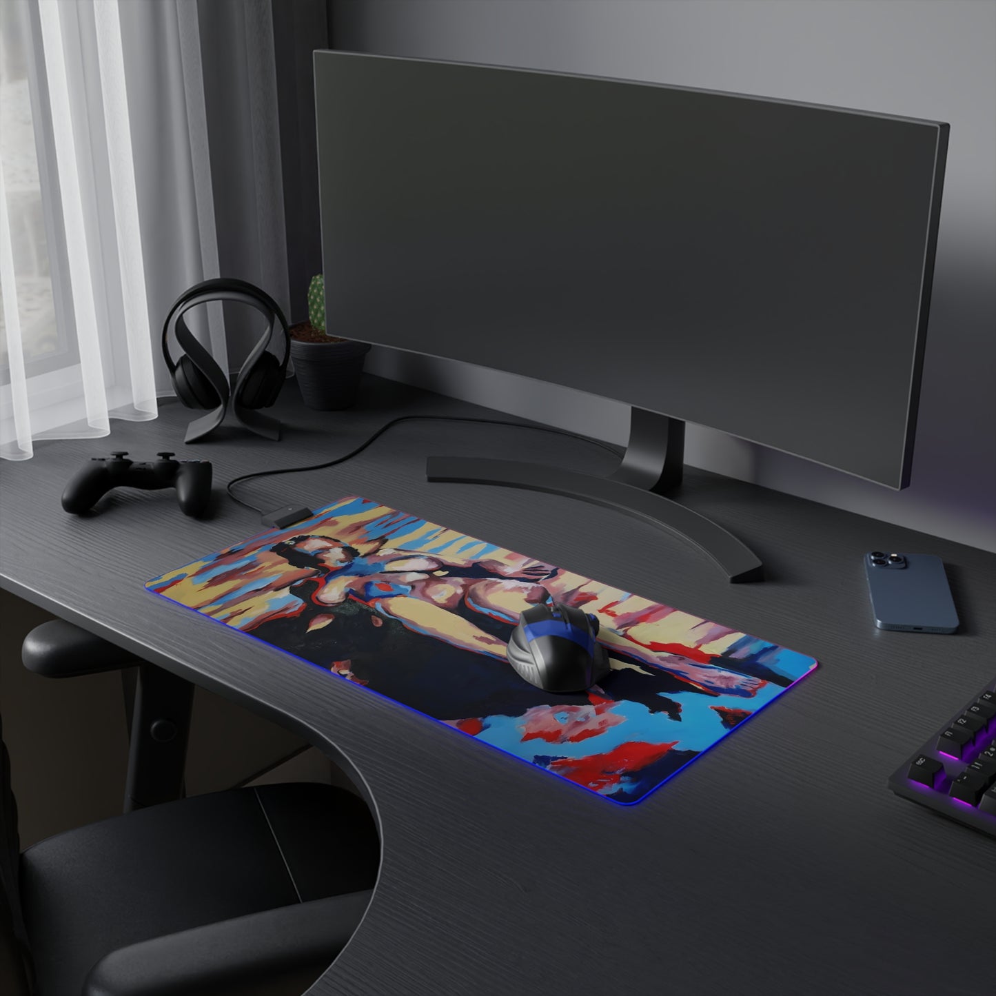 EFe LED Gaming Mouse Pad.