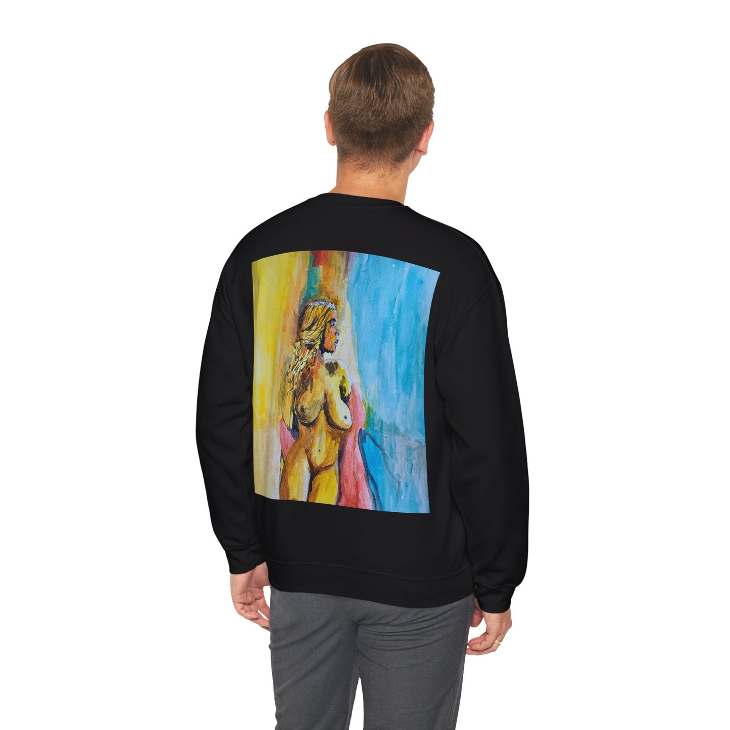 EFeWear Crewneck Sweatshirt 'Take a Look at My Back'