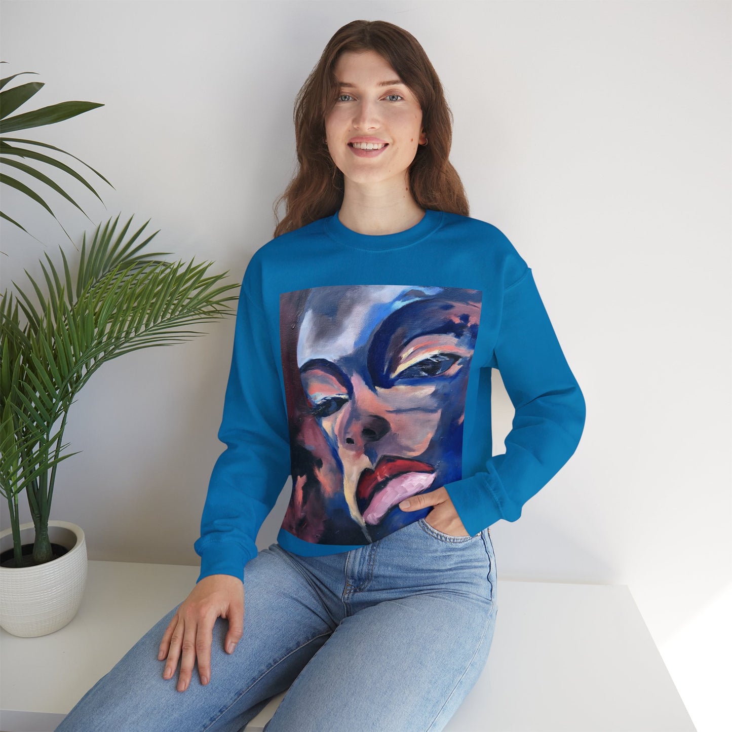 EFe Vibrant Artistry Sweatshirt - Unisex Crewneck