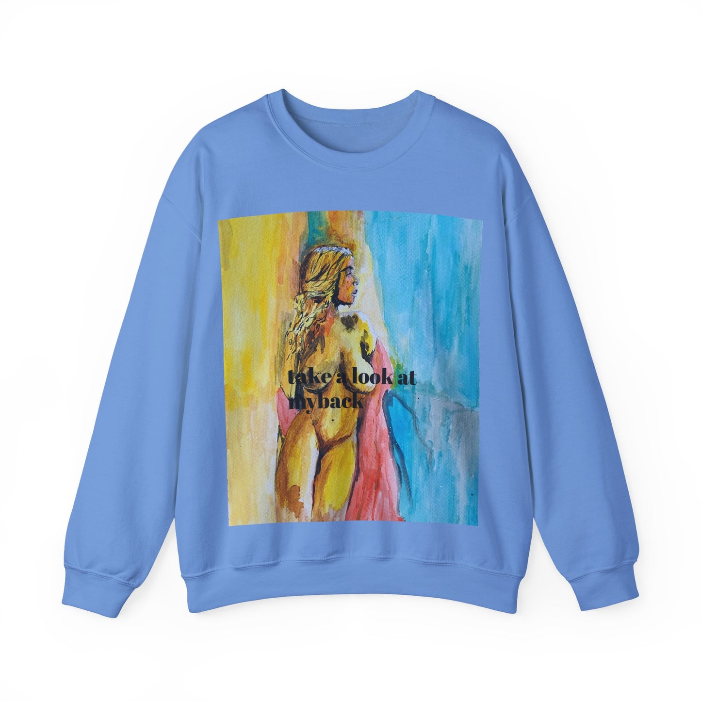 EFeWear Crewneck Sweatshirt 'Take a Look at My Back'