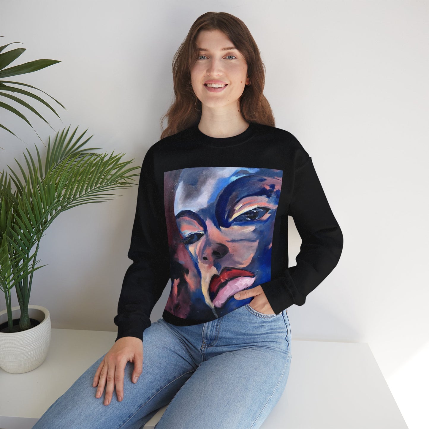 EFe Vibrant Artistry Sweatshirt - Unisex Crewneck