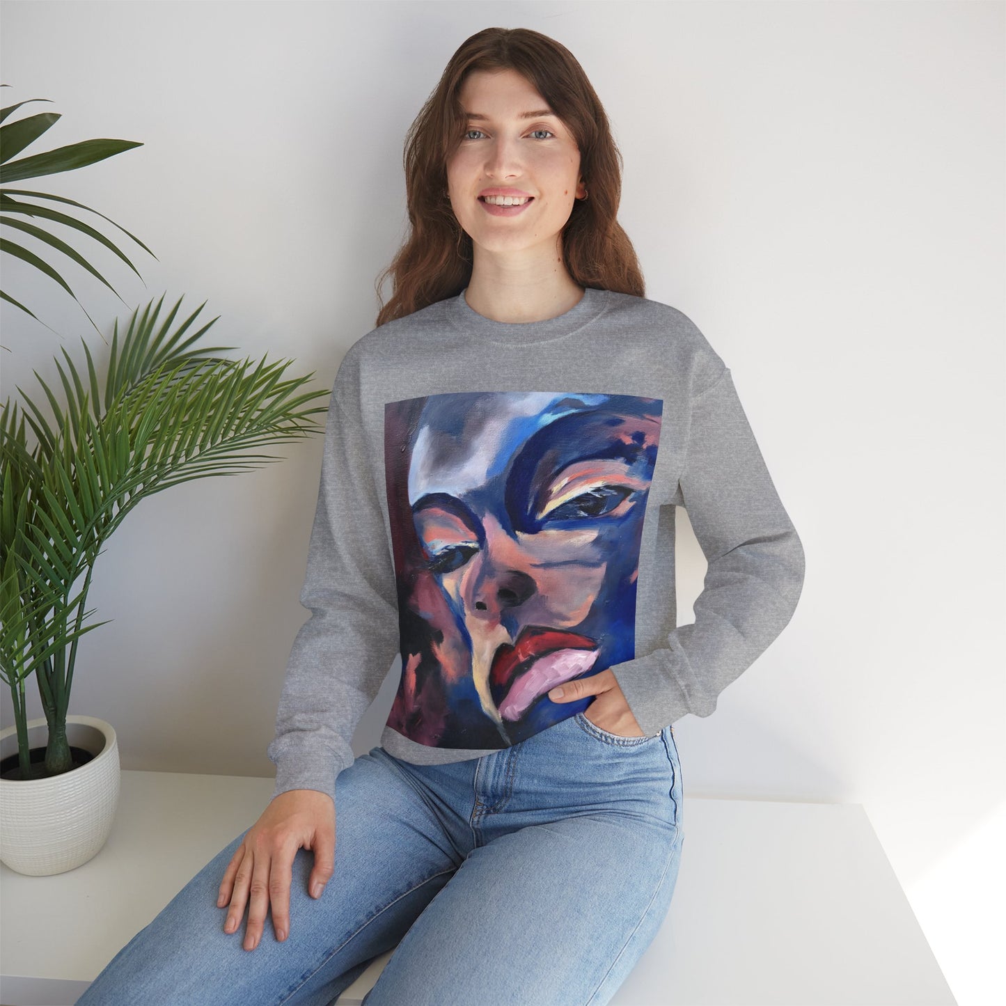 EFe Vibrant Artistry Sweatshirt - Unisex Crewneck