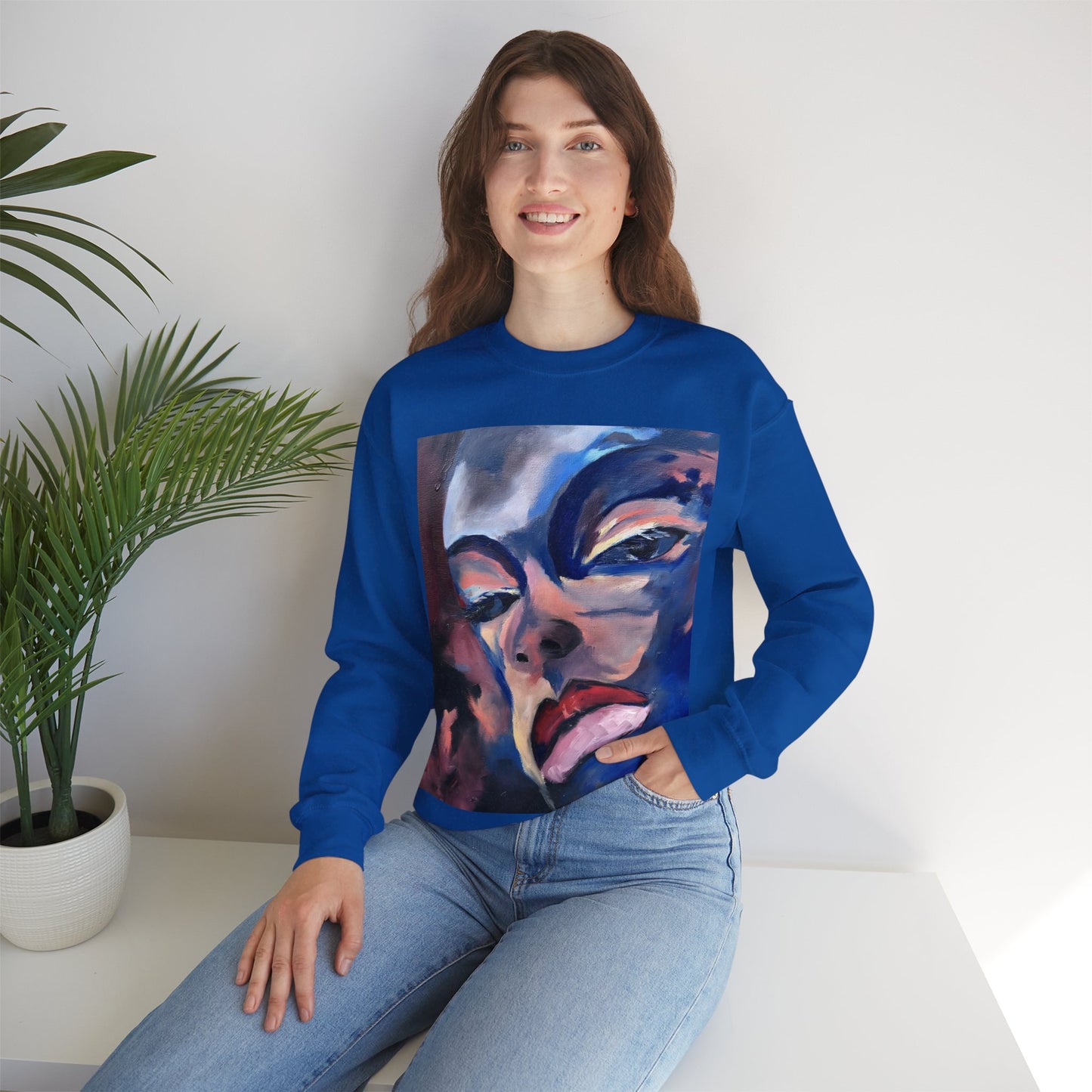 EFe Vibrant Artistry Sweatshirt - Unisex Crewneck