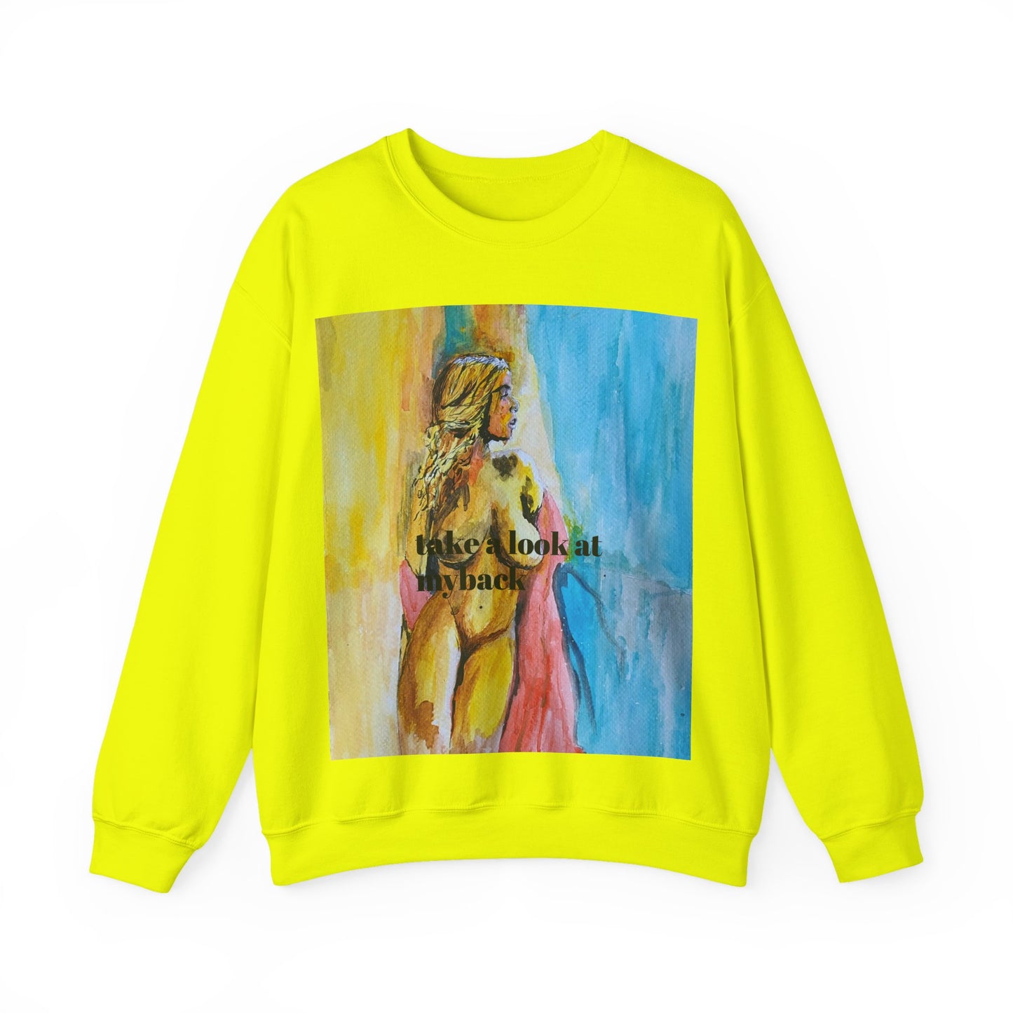EFeWear Crewneck Sweatshirt 'Take a Look at My Back'