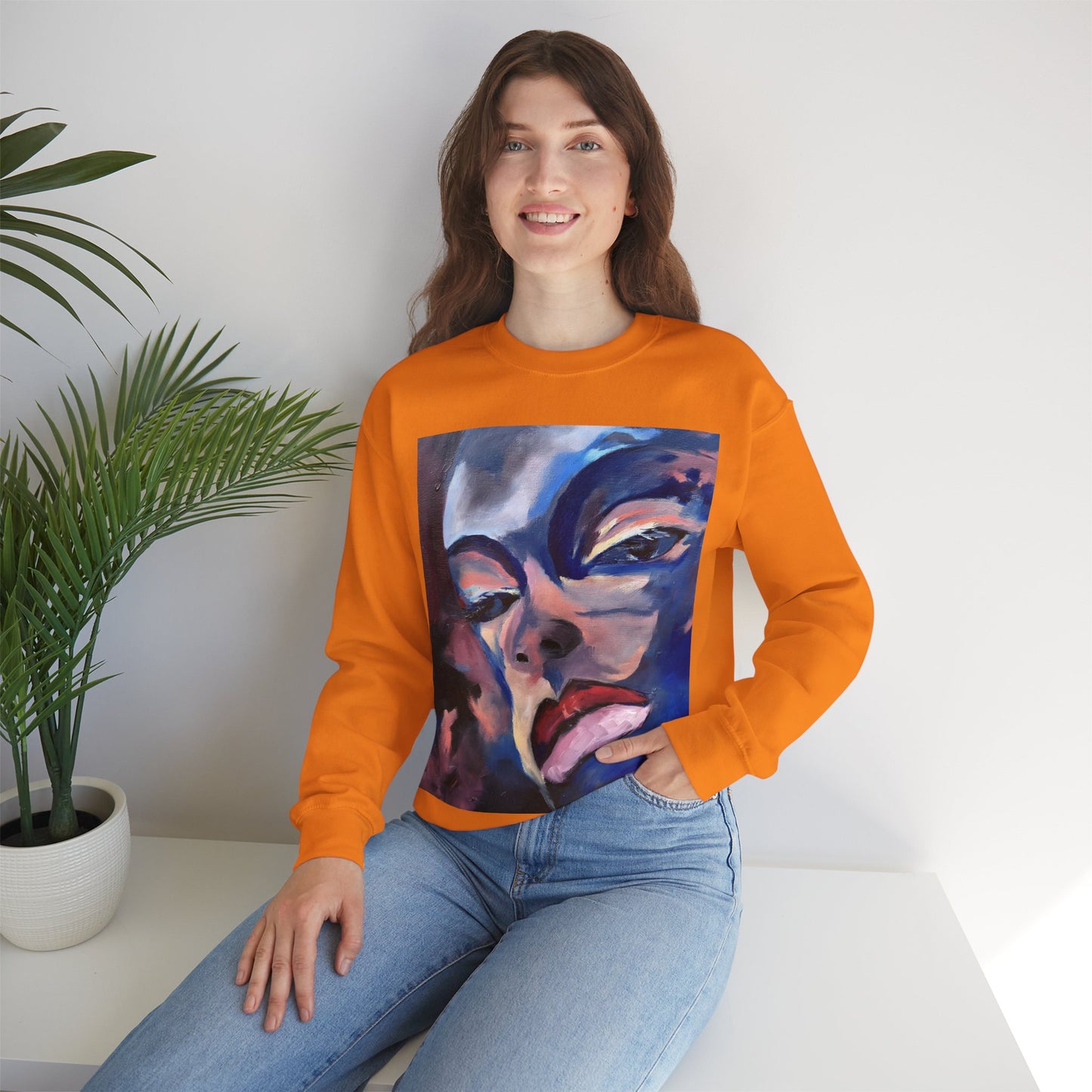 EFe Vibrant Artistry Sweatshirt - Unisex Crewneck
