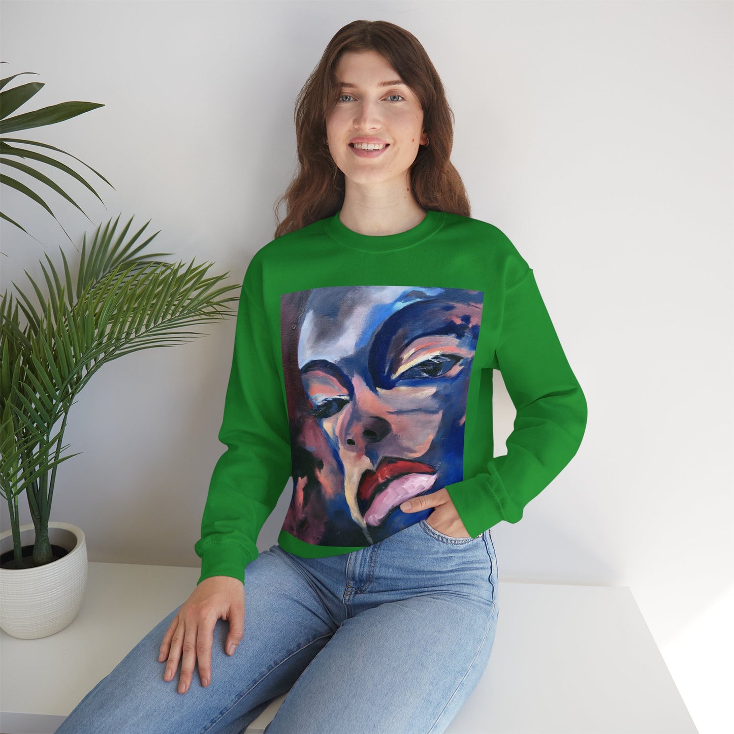 EFe Vibrant Artistry Sweatshirt - Unisex Crewneck