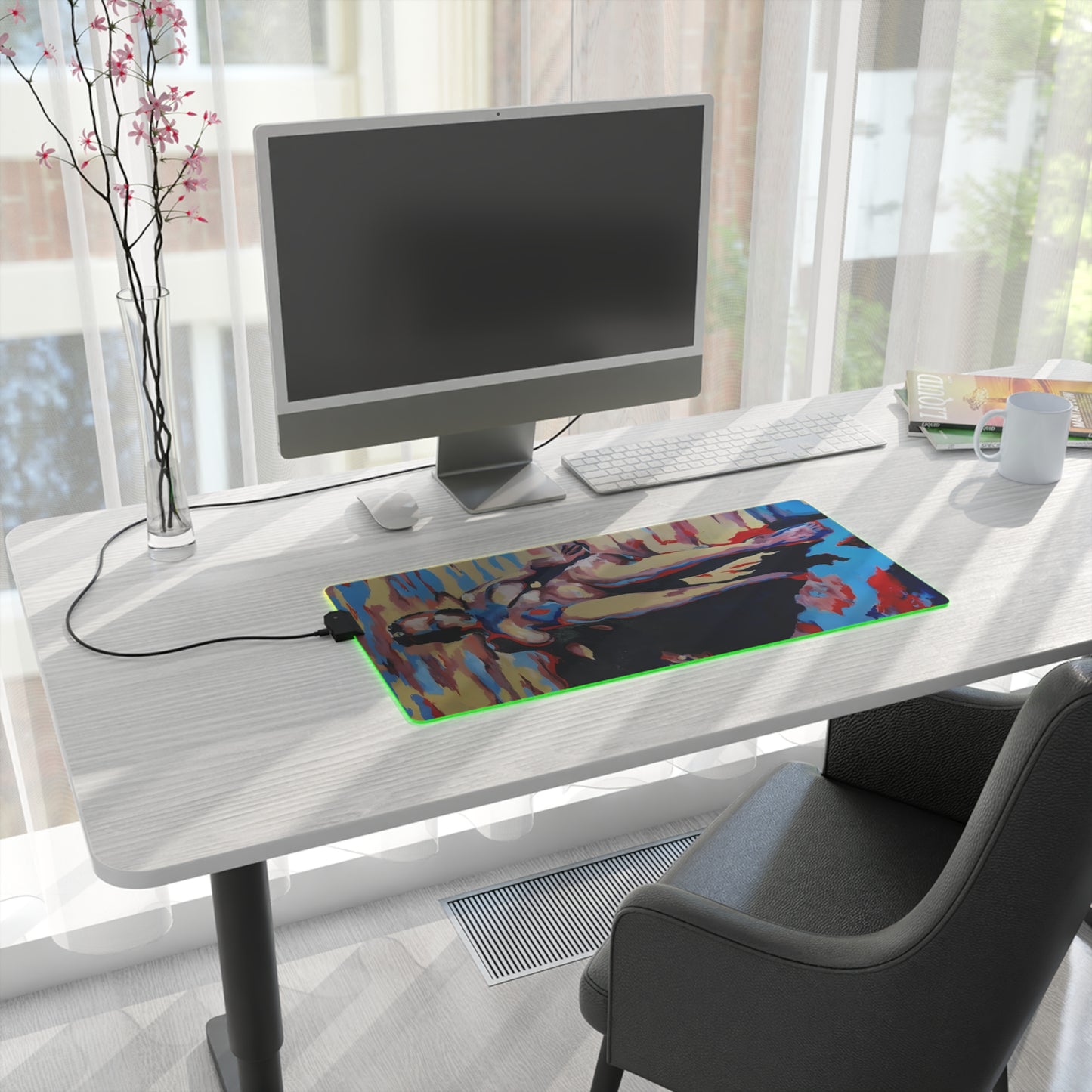EFe LED Gaming Mouse Pad.