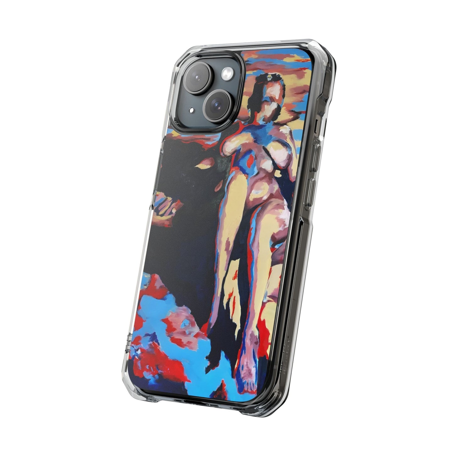 EFe Magnetic Clear printed Impact Case - Unique Phone Protection with Vibrant Painting Design
