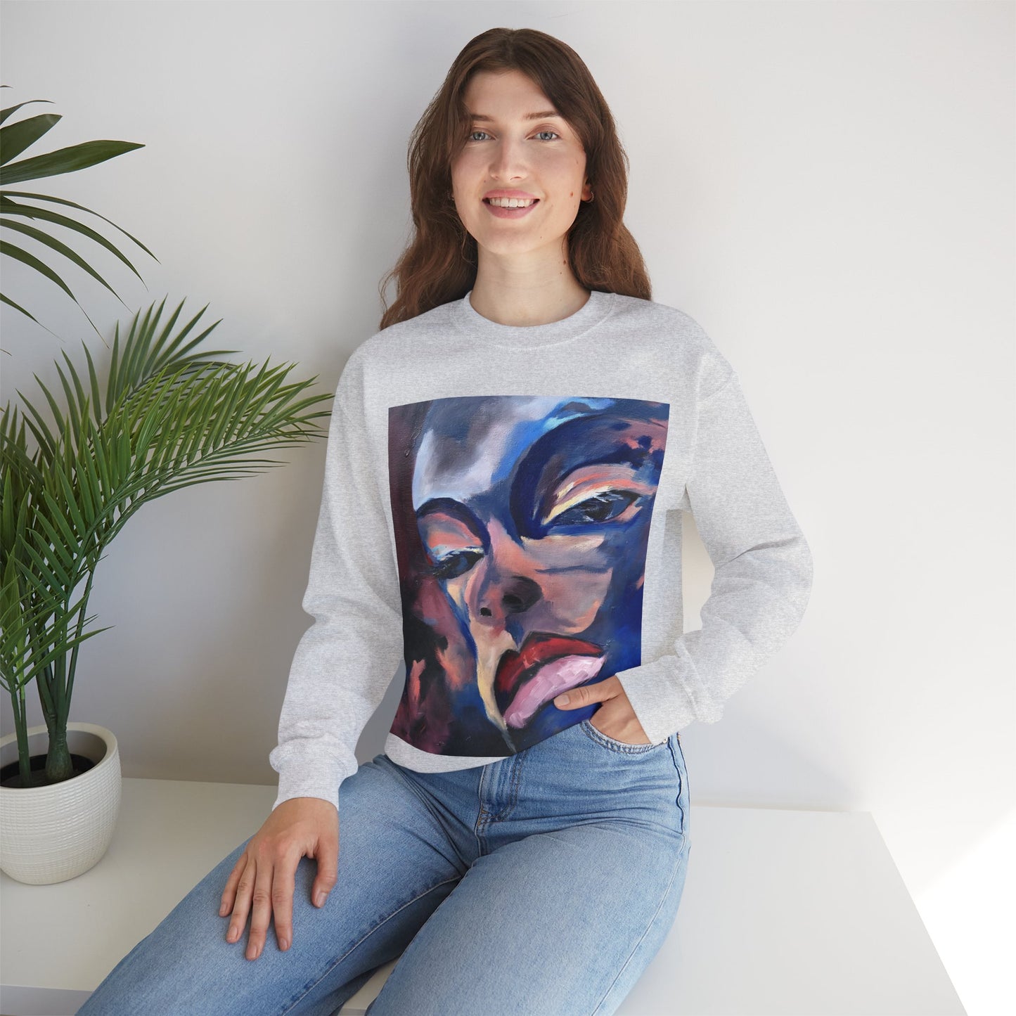 EFe Vibrant Artistry Sweatshirt - Unisex Crewneck