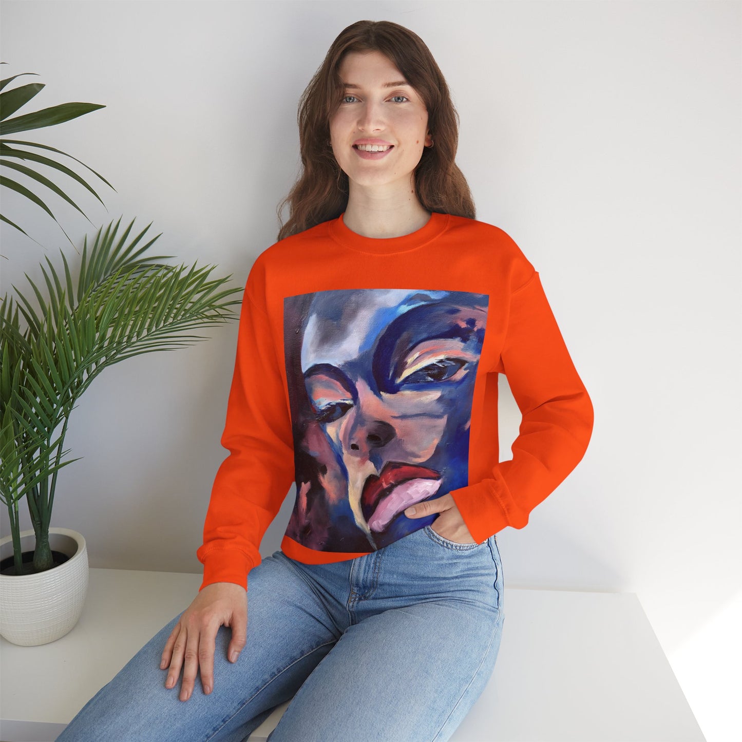 EFe Vibrant Artistry Sweatshirt - Unisex Crewneck
