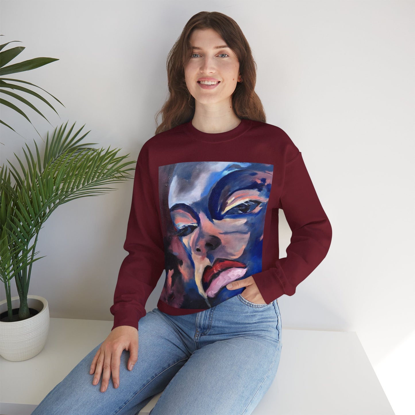 EFe Vibrant Artistry Sweatshirt - Unisex Crewneck