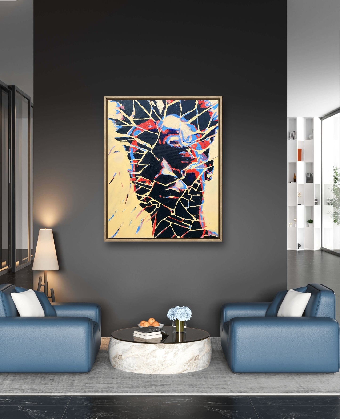 Fractured Reflection.