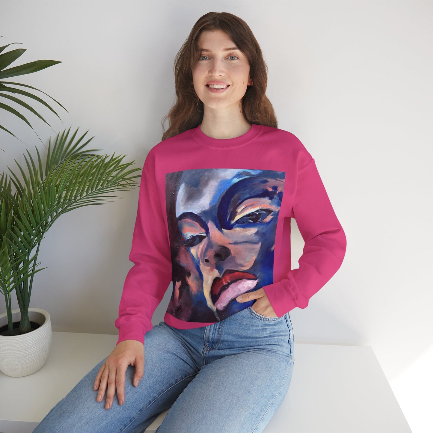 EFe Vibrant Artistry Sweatshirt - Unisex Crewneck