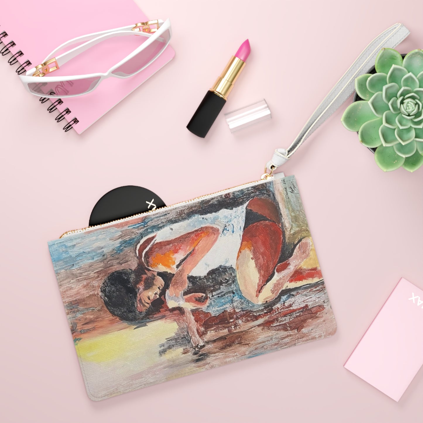 EFe Artistic Clutch Bag - Vibrant Design for Stylish Out, Good for every occasional event.
