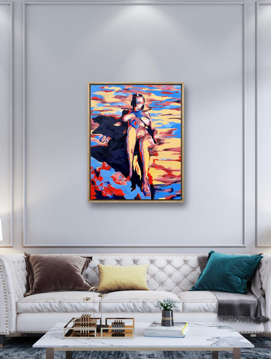 Serene holiday time.