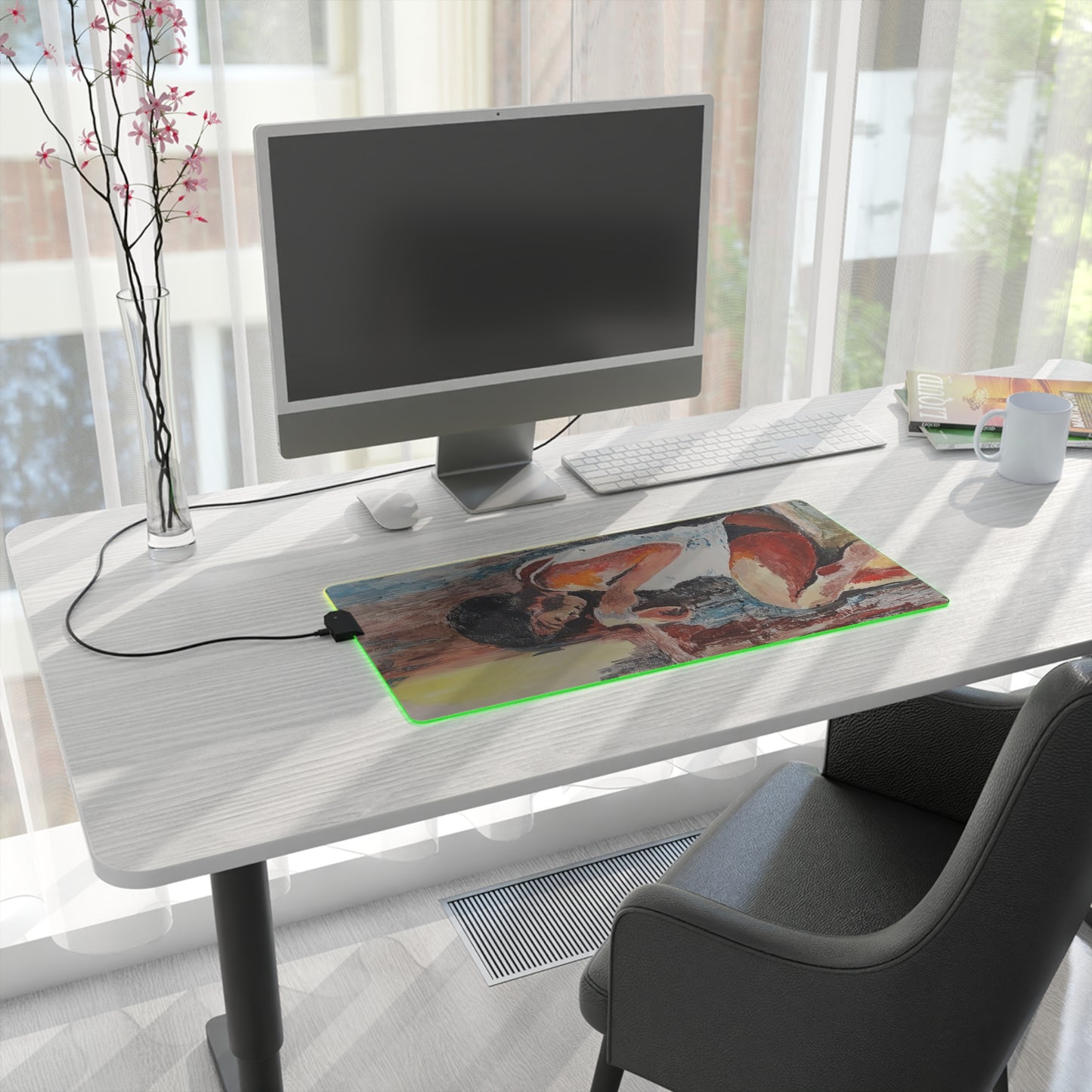 EFe LED Gaming Mouse Pad.