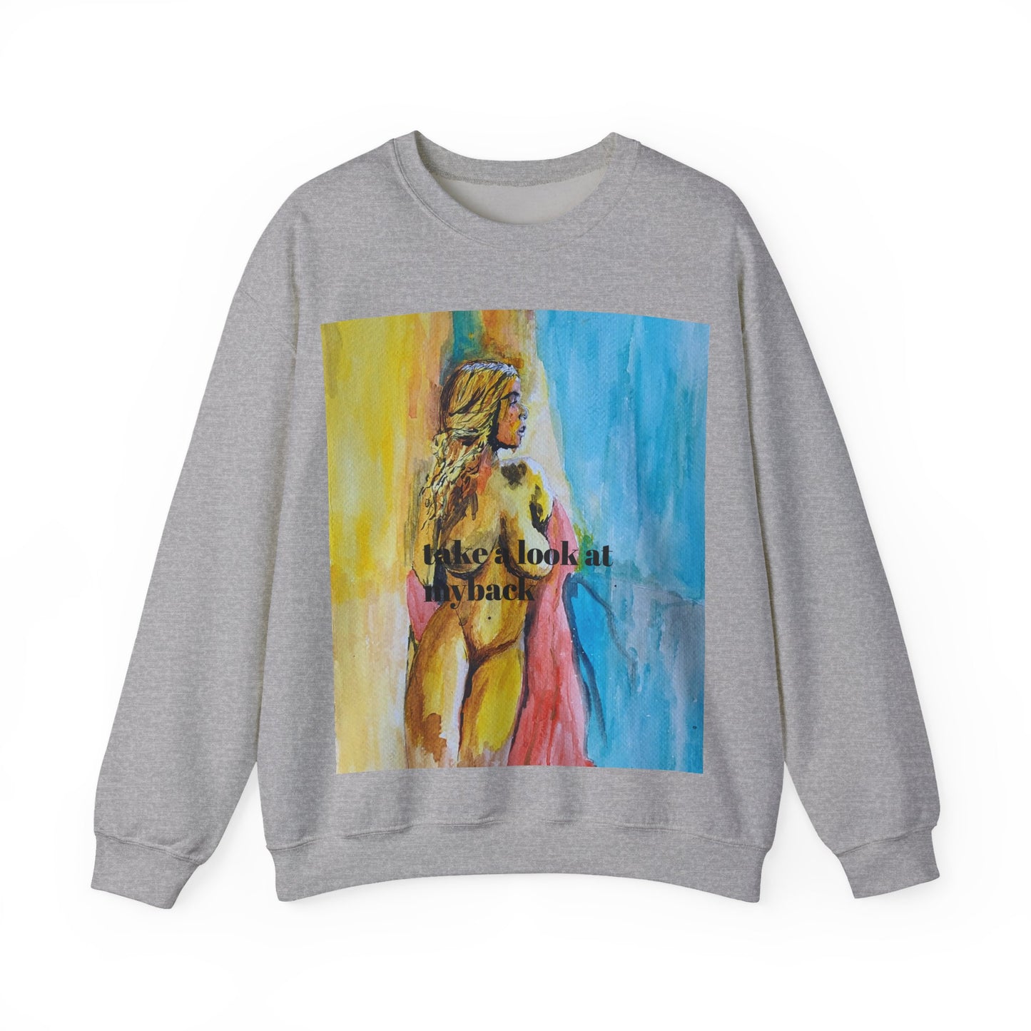 EFeWear Crewneck Sweatshirt 'Take a Look at My Back'