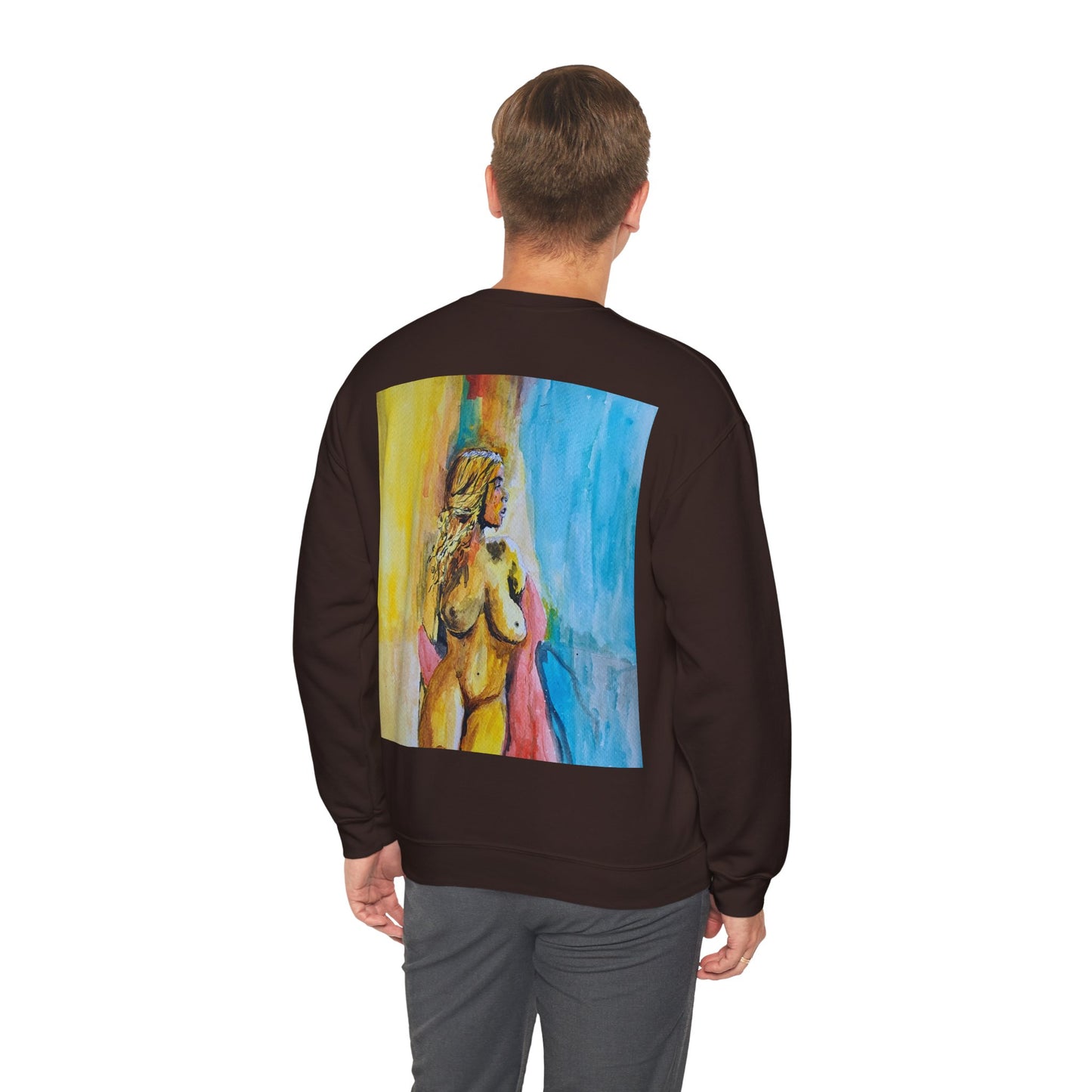 EFeWear Crewneck Sweatshirt 'Take a Look at My Back'