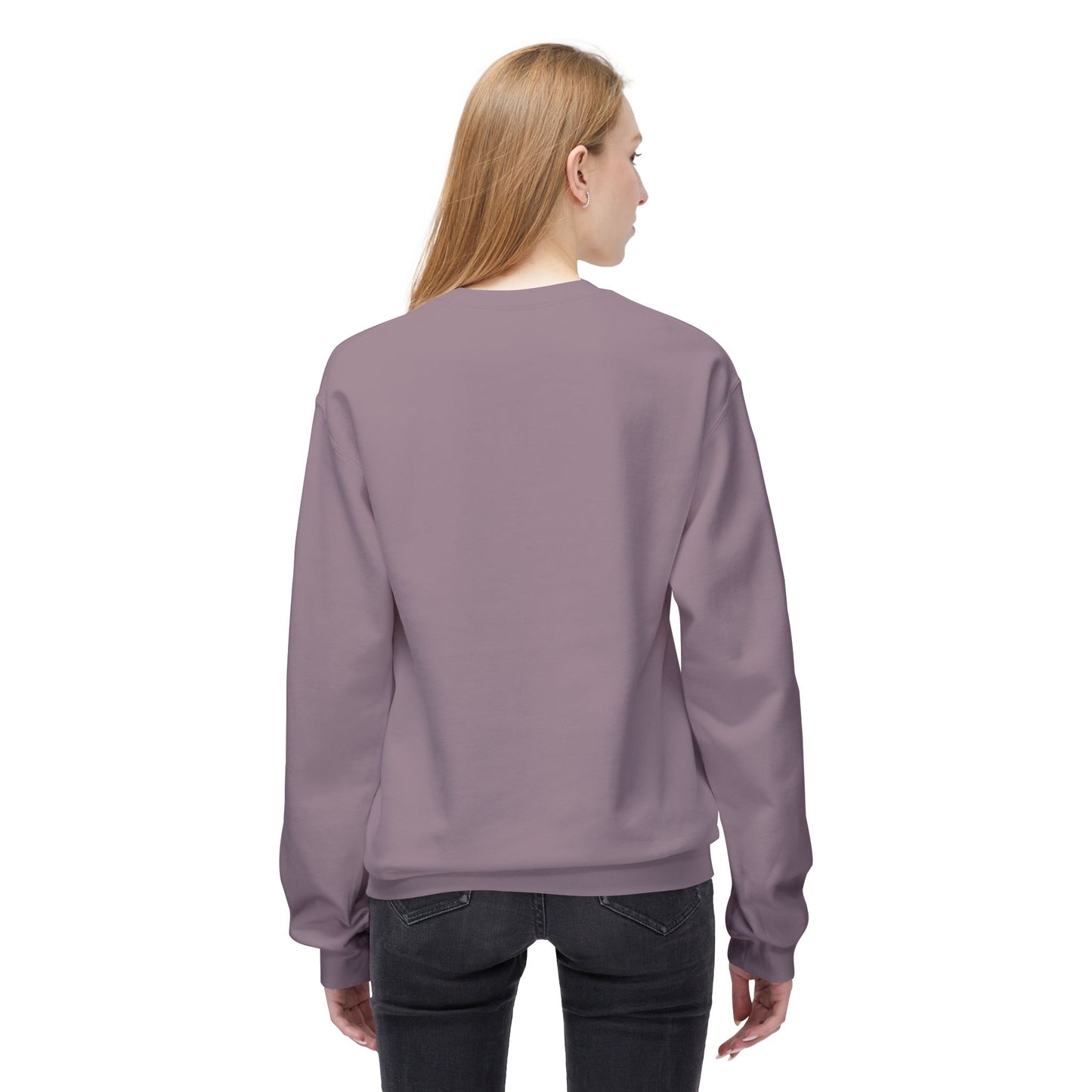 EFe Unisex Fleece Crewneck Sweatshirt - Colorful Abstract Design