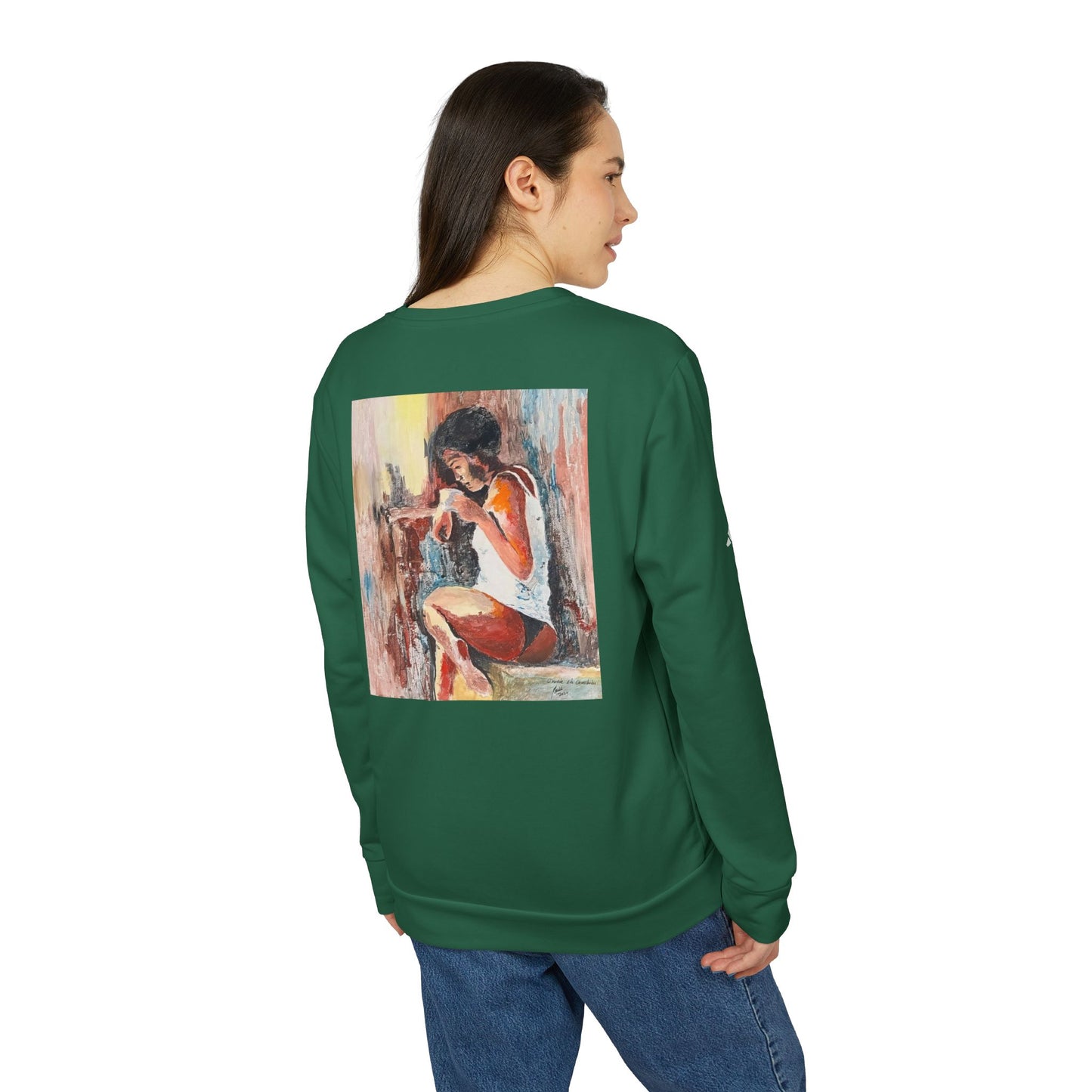 EFe art print Adidas Sweatshirt