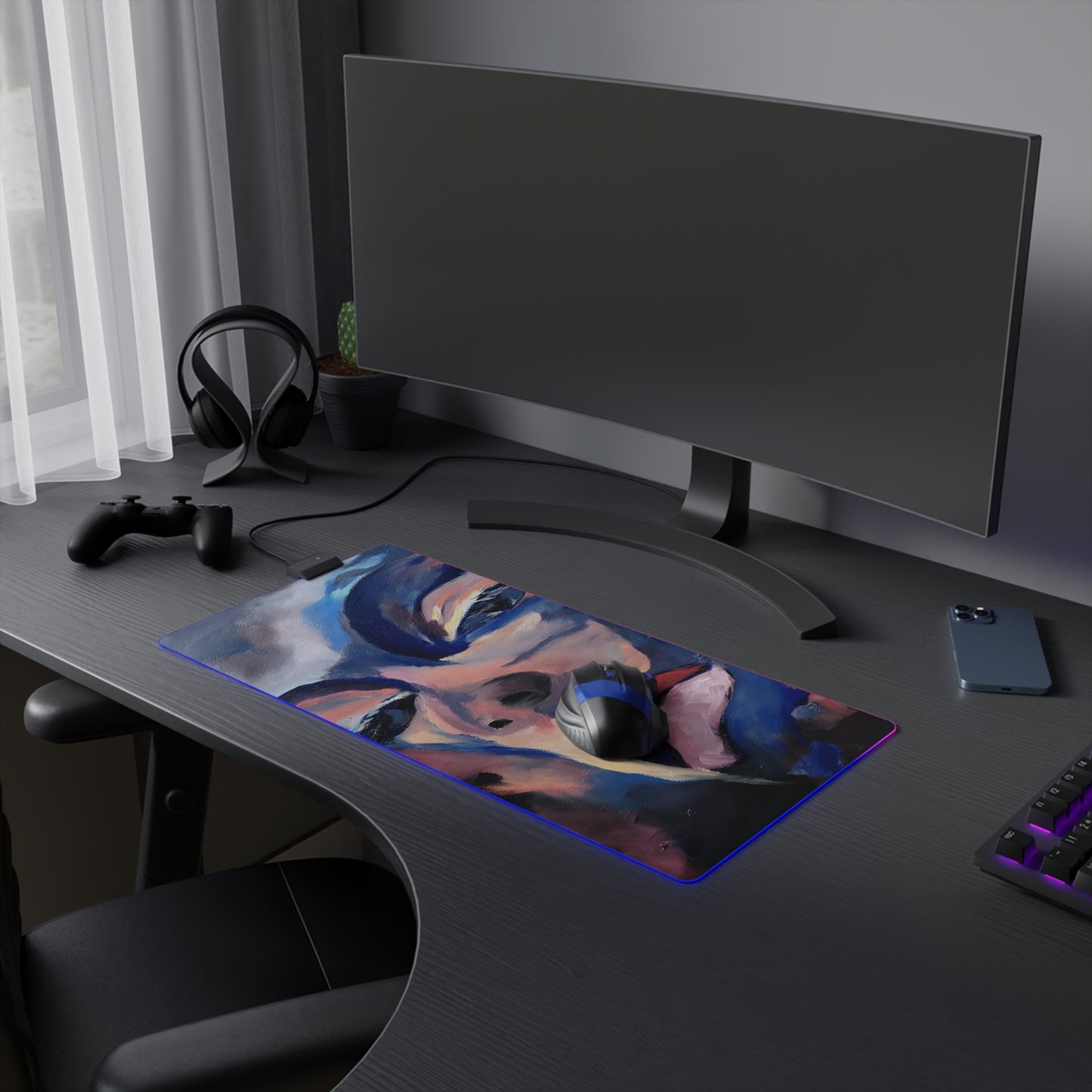 EFe LED Gaming Mouse Pad.