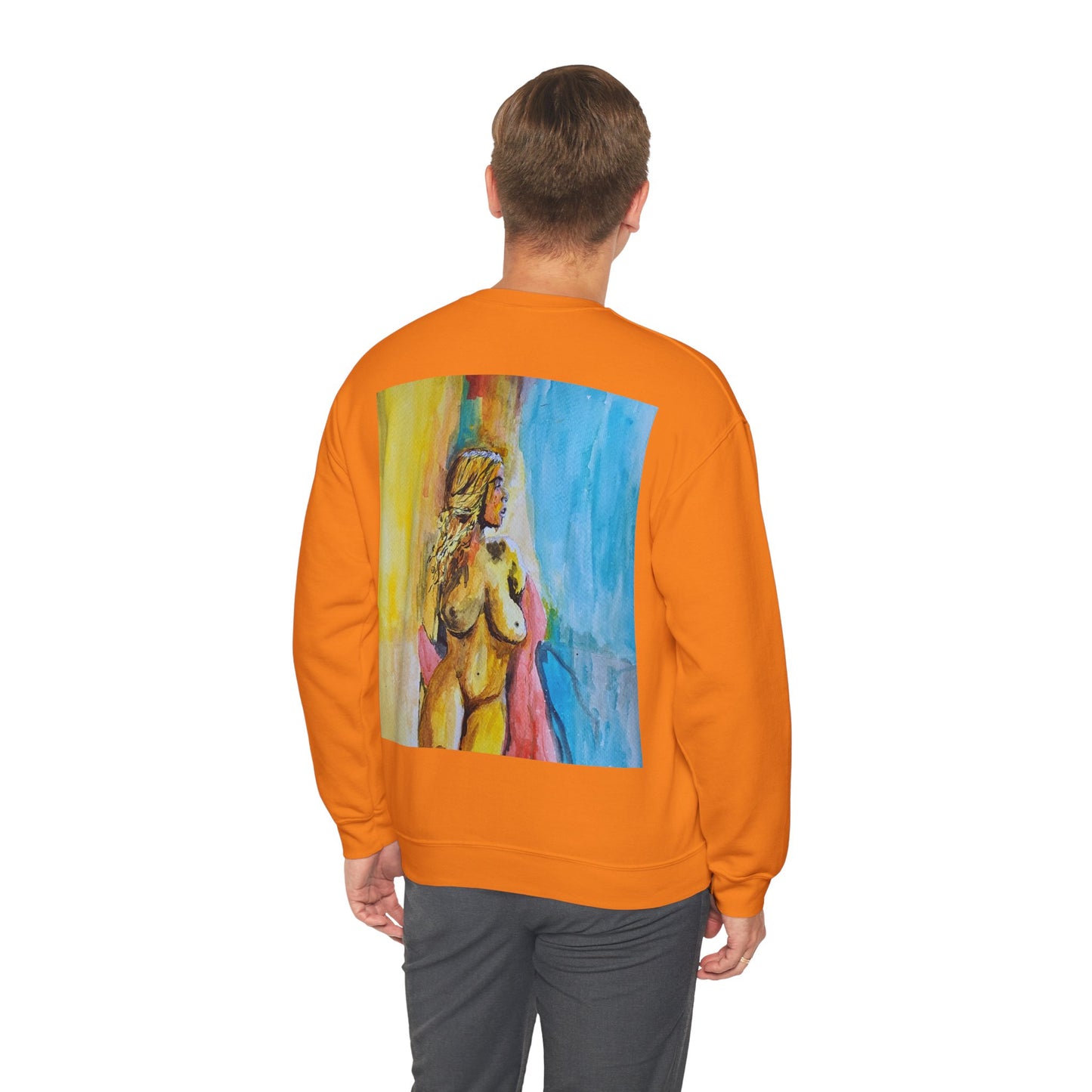 EFeWear Crewneck Sweatshirt 'Take a Look at My Back'