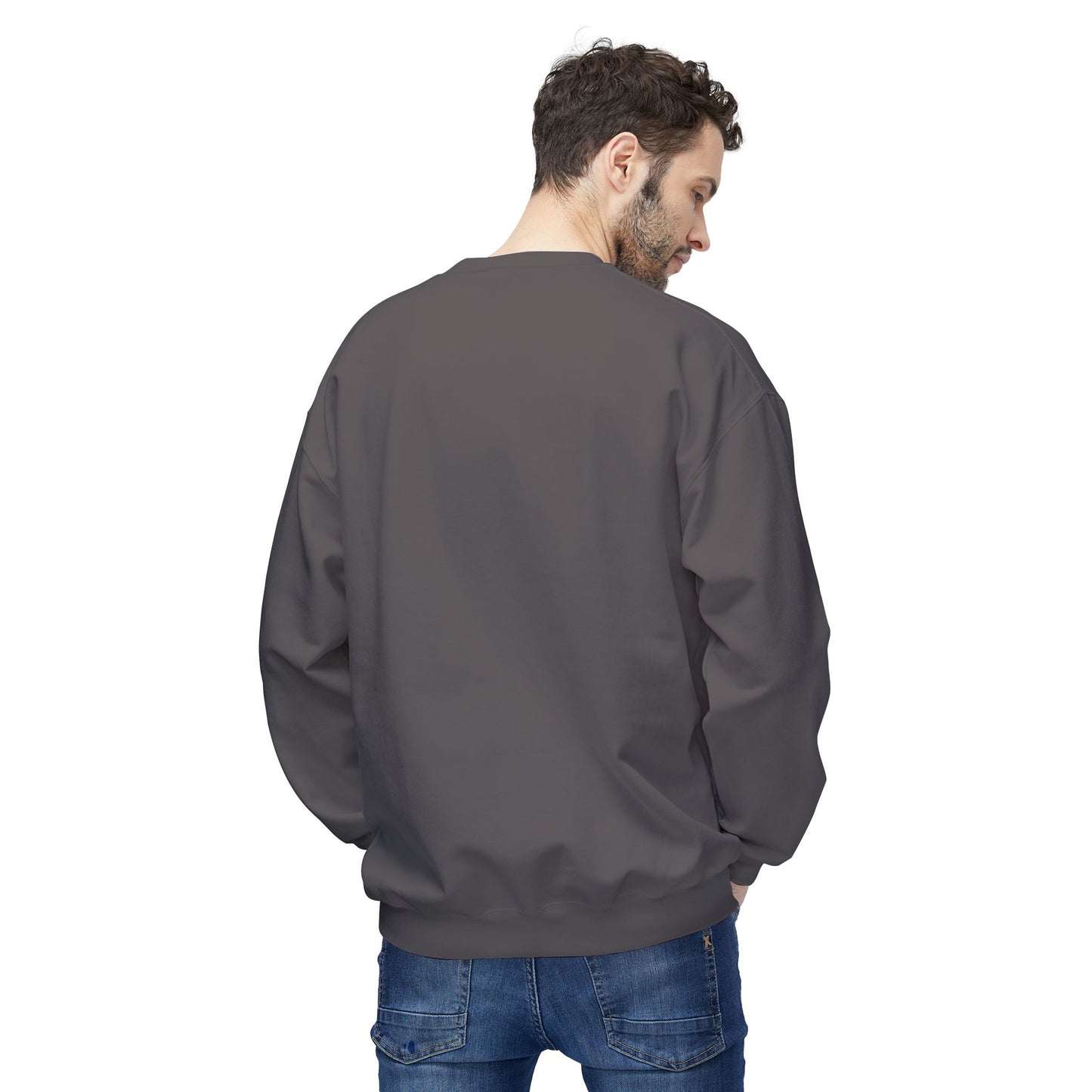 EFe Unisex Fleece Crewneck Sweatshirt - Colorful Abstract Design