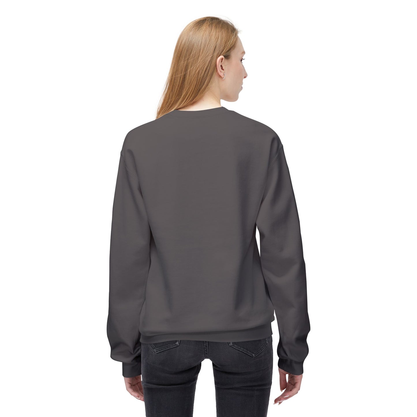 EFe Unisex Fleece Crewneck Sweatshirt - Colorful Abstract Design