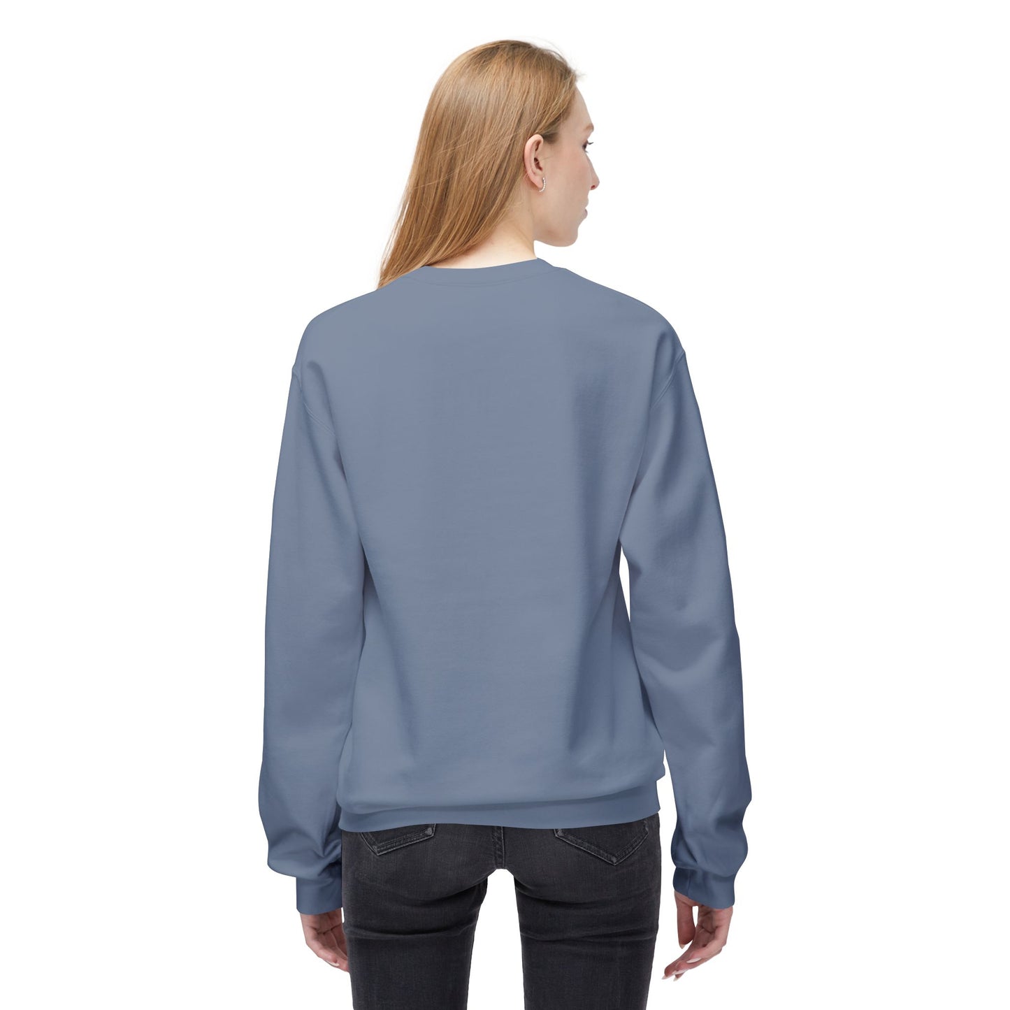 EFe Unisex Fleece Crewneck Sweatshirt - Colorful Abstract Design