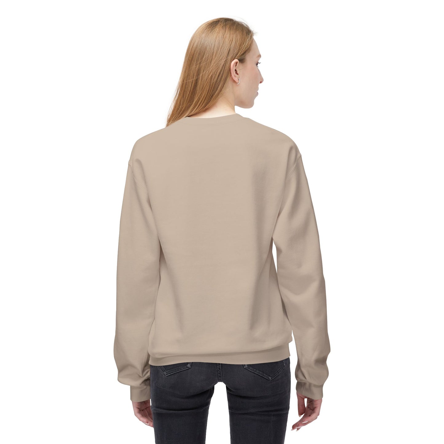 EFe Unisex Fleece Crewneck Sweatshirt - Colorful Abstract Design