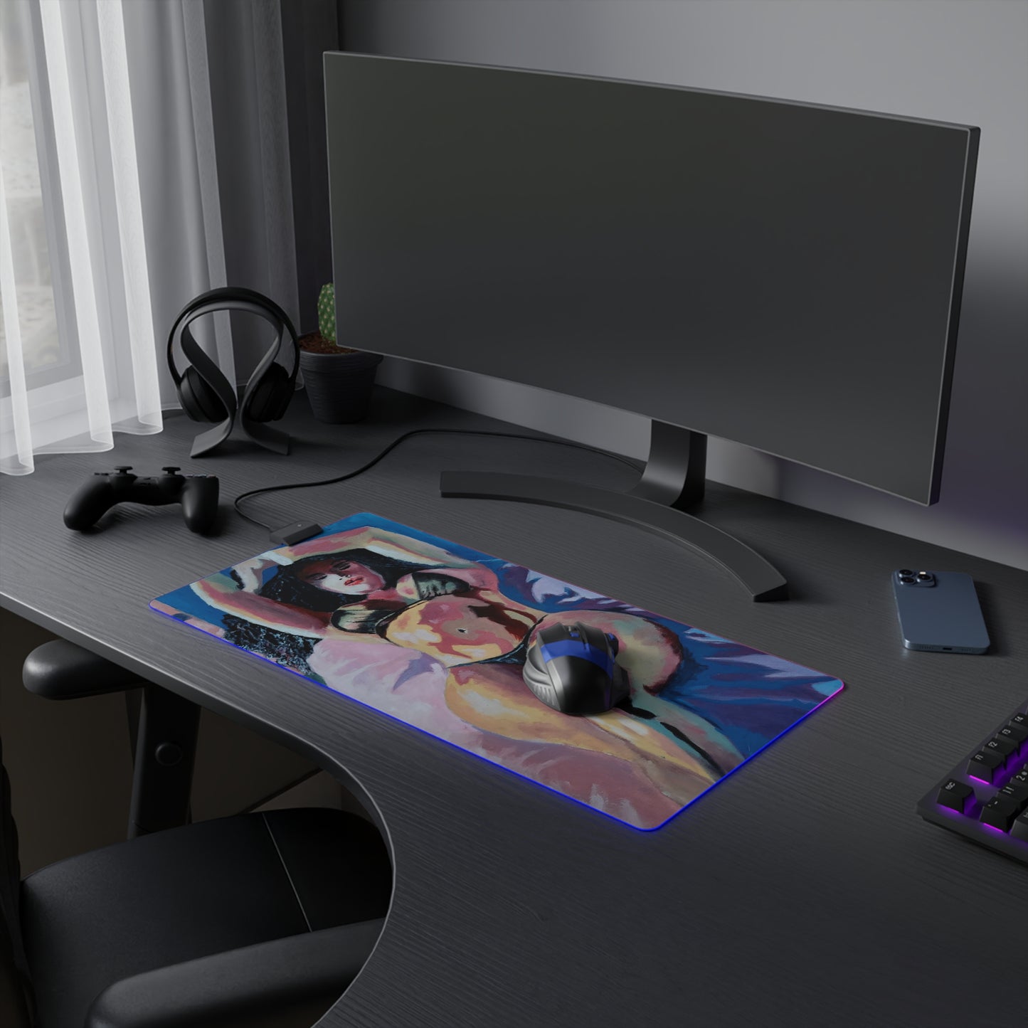 EFe LED Gaming Mouse Pad.