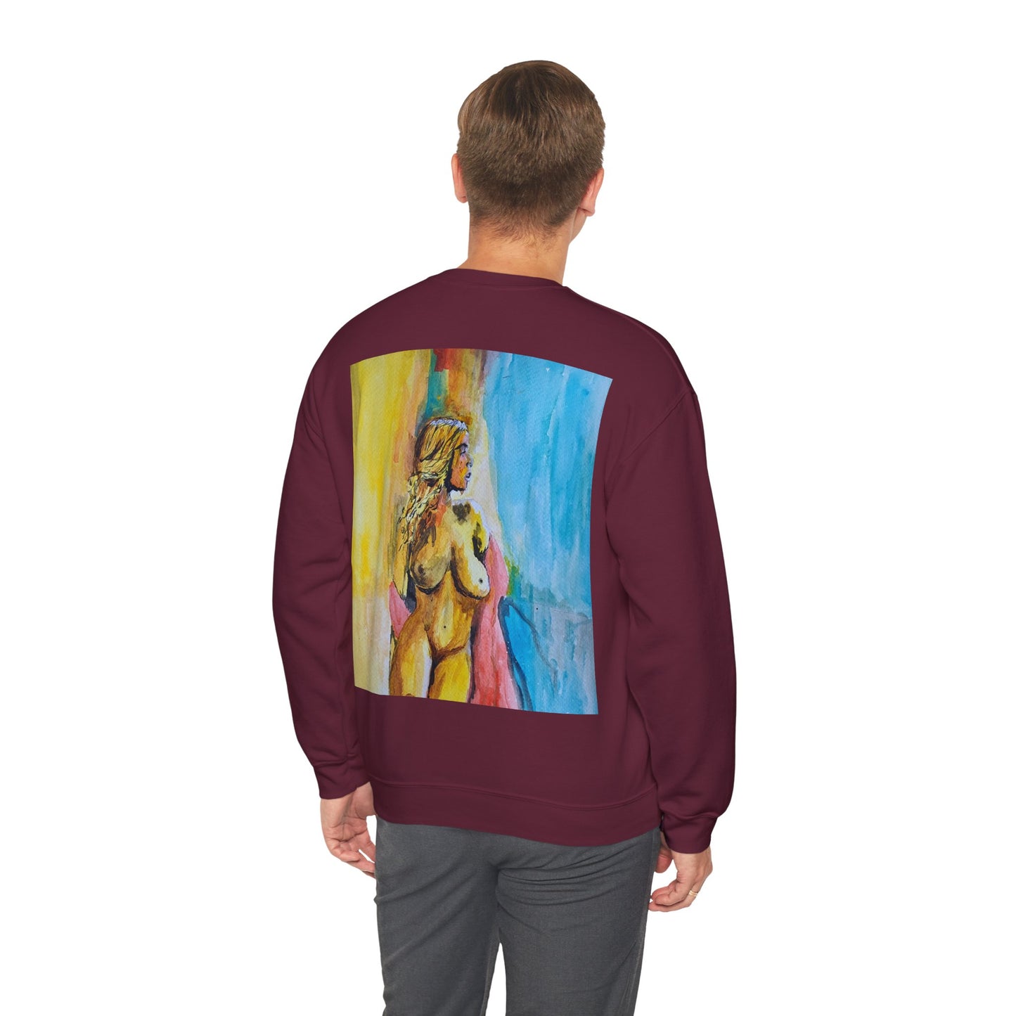 EFeWear Crewneck Sweatshirt 'Take a Look at My Back'
