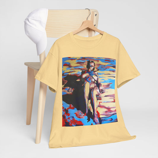 EFe Artistic Unisex Tee, Vintage Graphic T-Shirt.