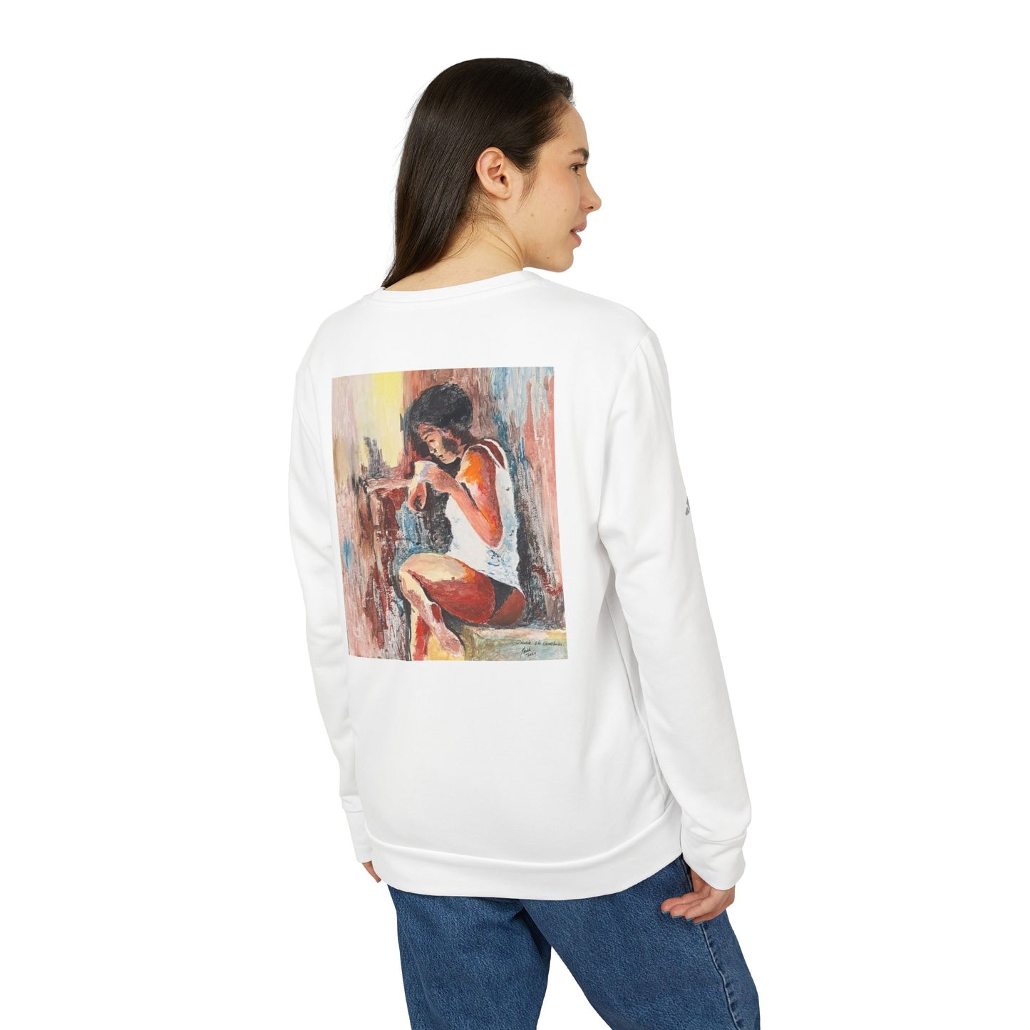 EFe art print Adidas Sweatshirt