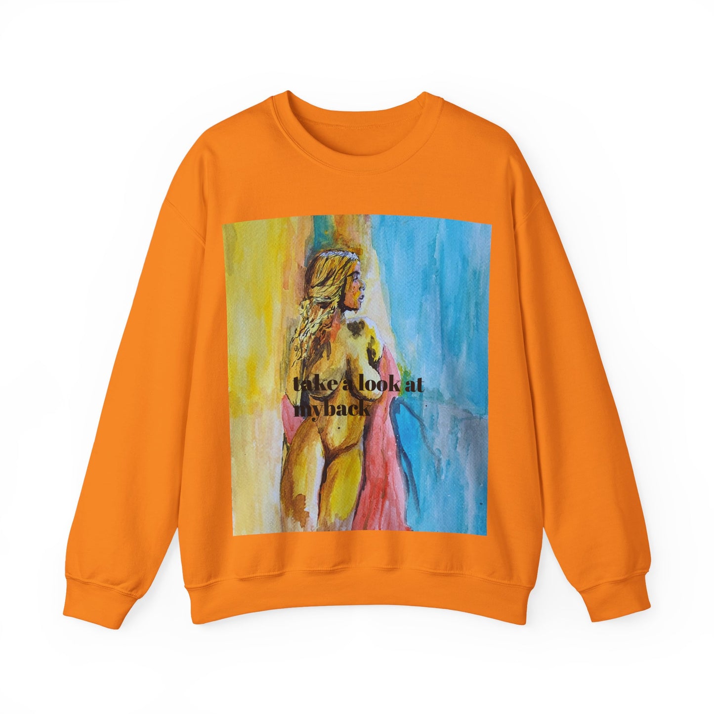 EFeWear Crewneck Sweatshirt 'Take a Look at My Back'