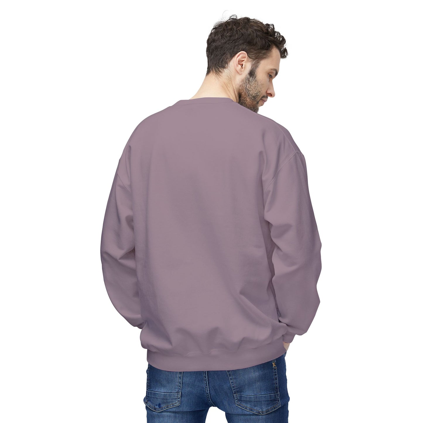 EFe Unisex Fleece Crewneck Sweatshirt - Colorful Abstract Design