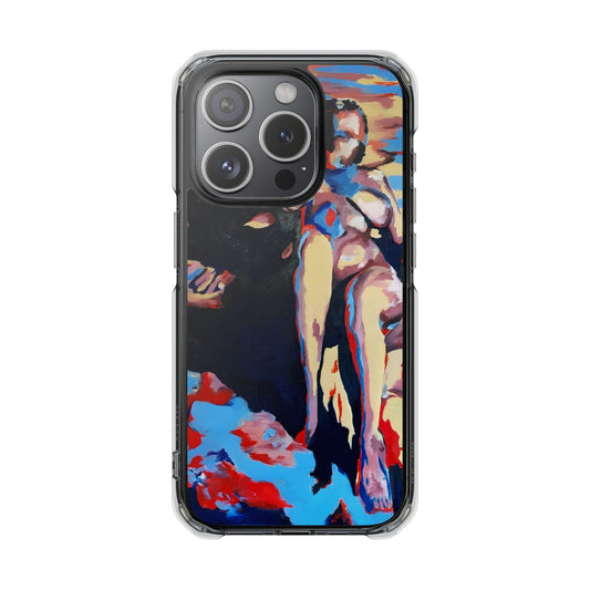 EFe Magnetic Clear printed Impact Case - Unique Phone Protection with Vibrant Painting Design