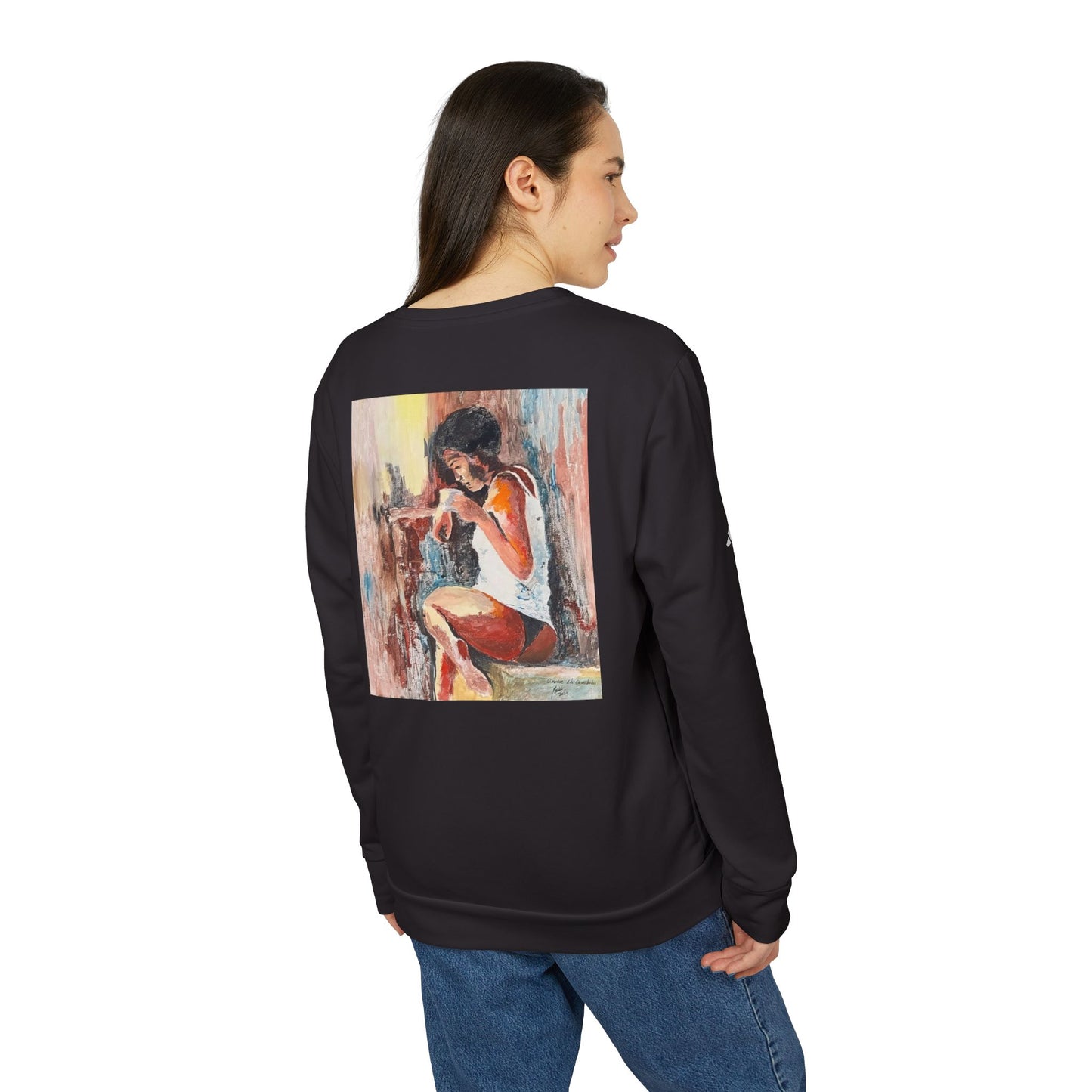 EFe art print Adidas Sweatshirt