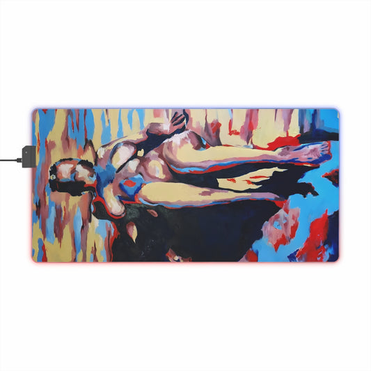 EFe LED Gaming Mouse Pad.