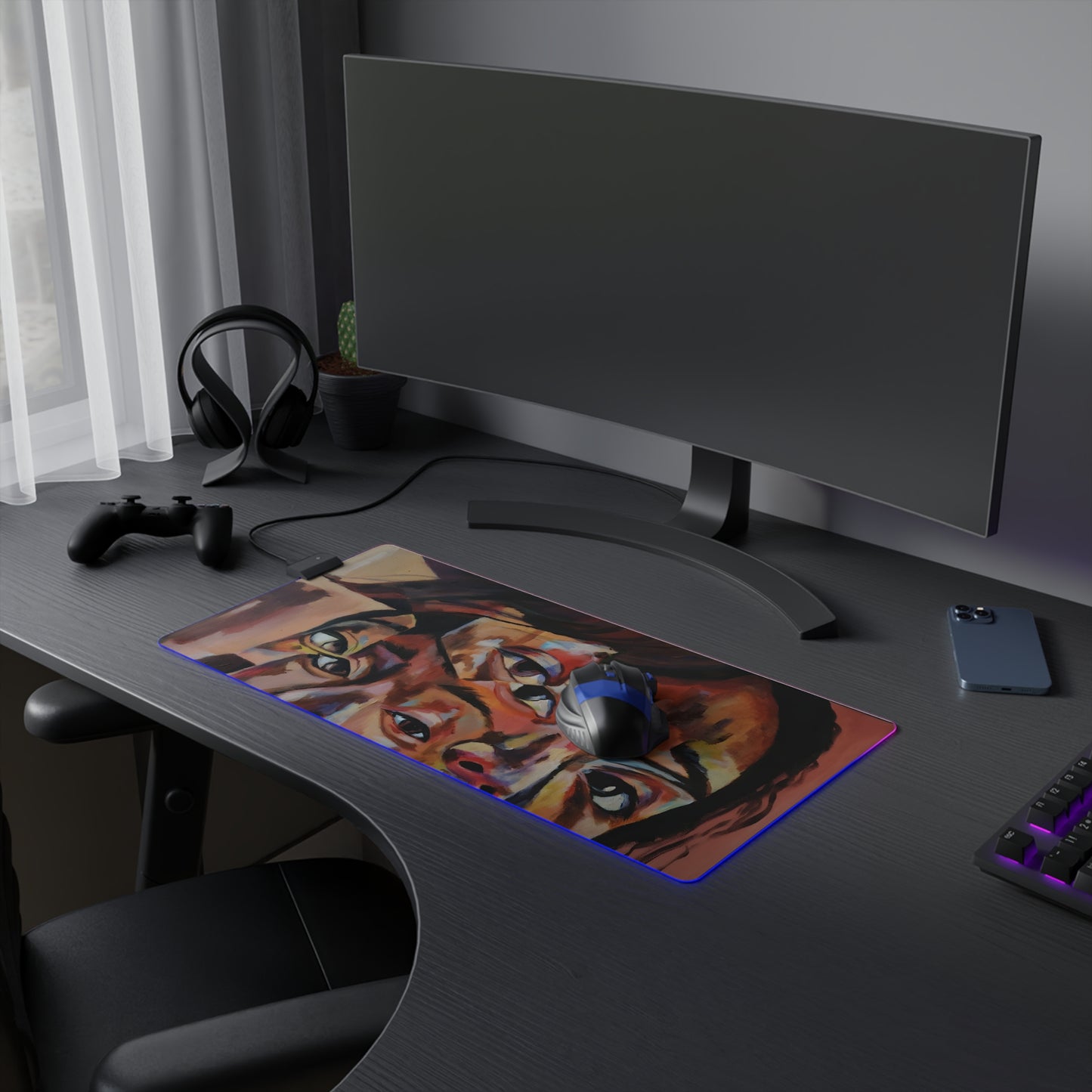 EFe LED Gaming Mouse Pad.