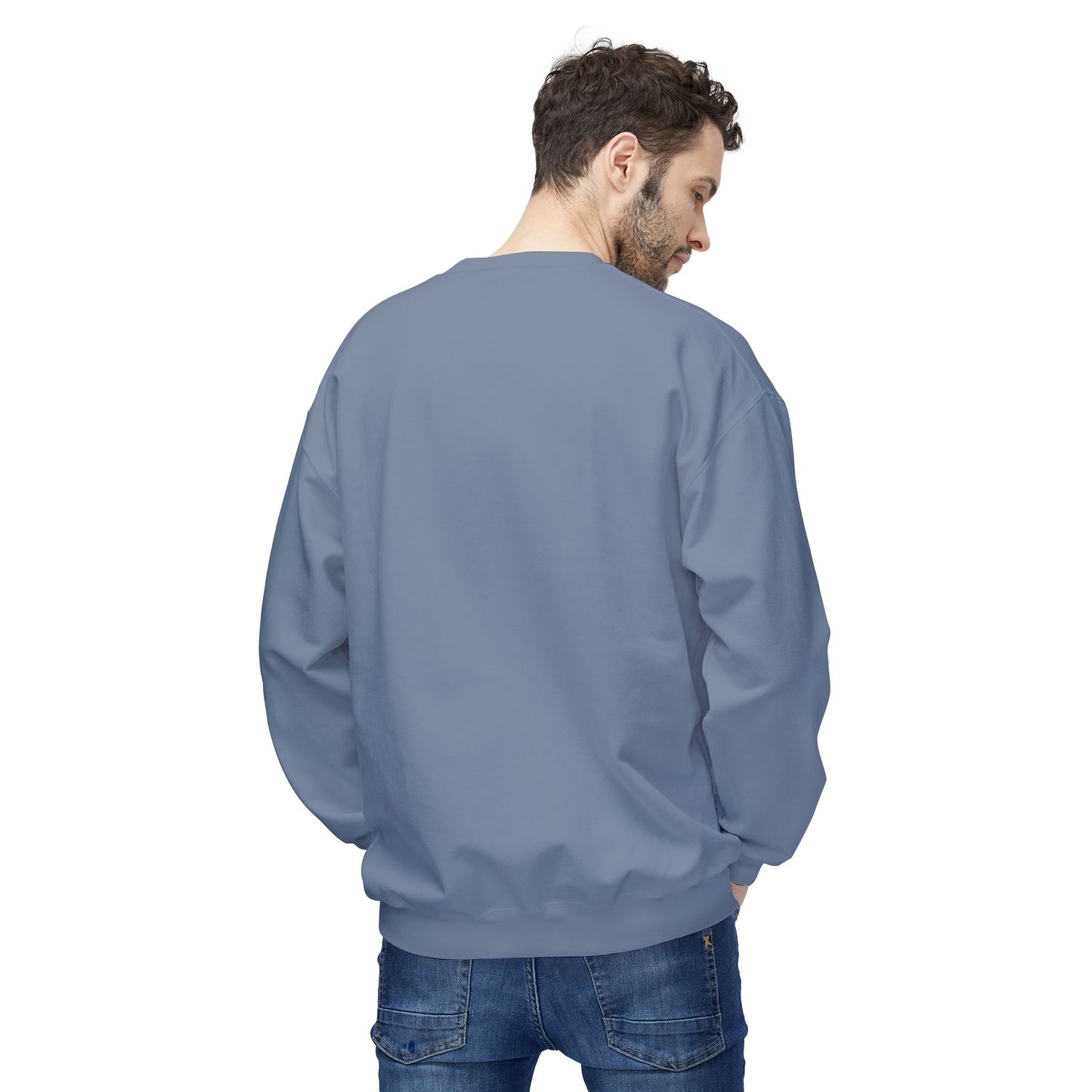 EFe Unisex Fleece Crewneck Sweatshirt - Colorful Abstract Design