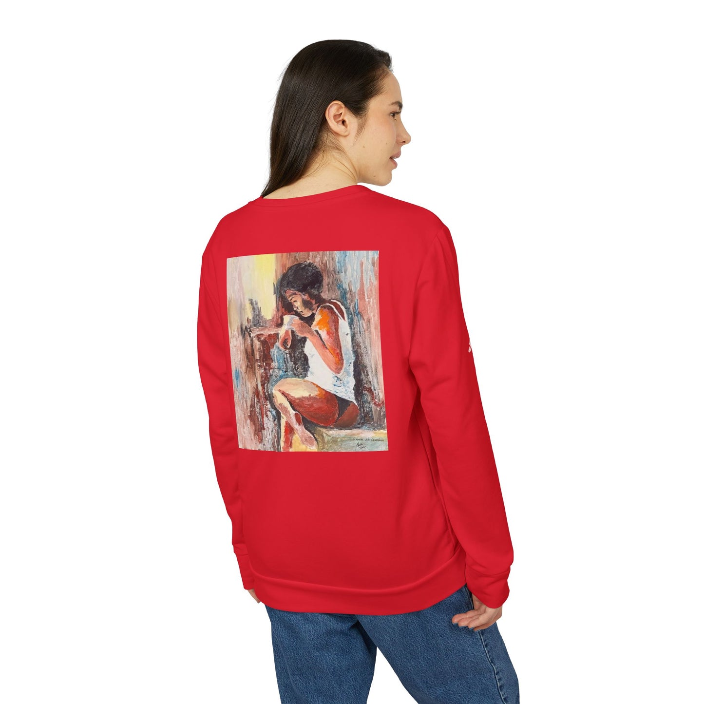 EFe art print Adidas Sweatshirt