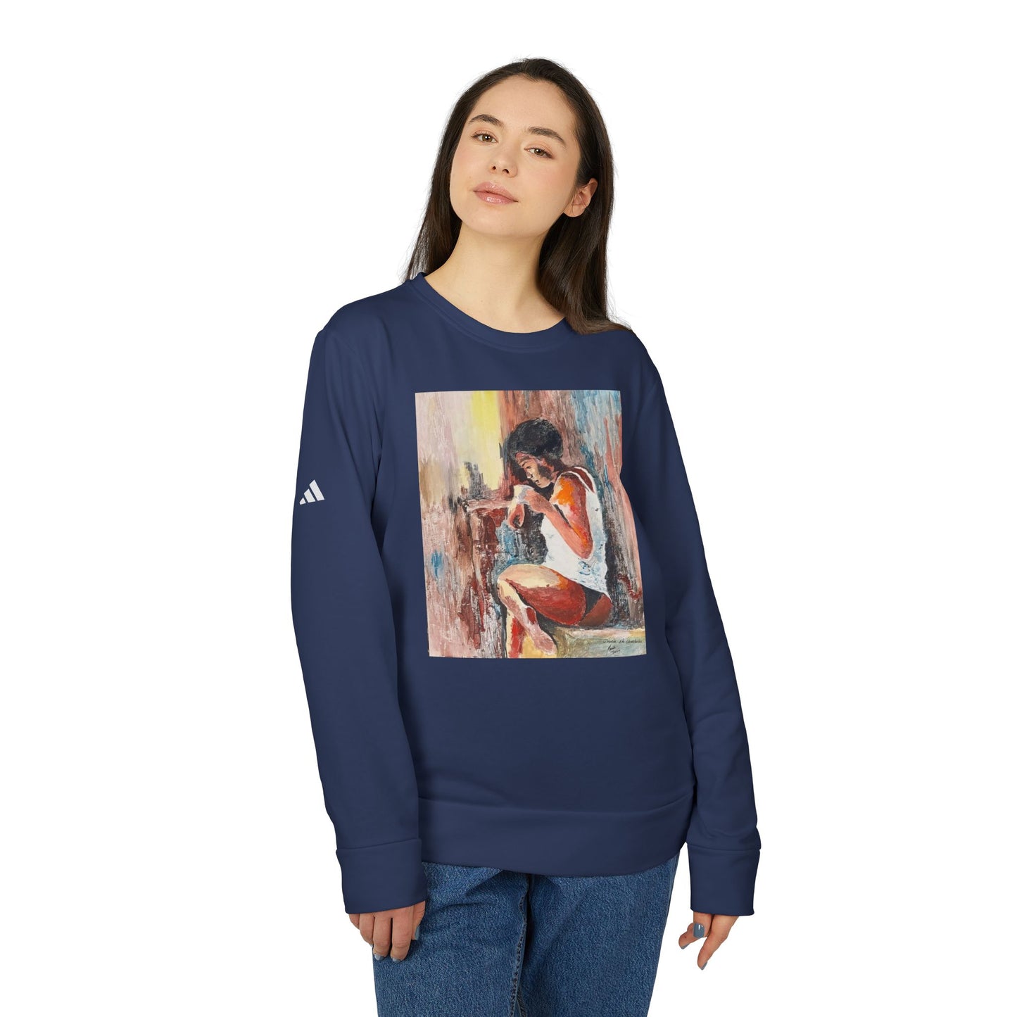 EFe art print Adidas Sweatshirt