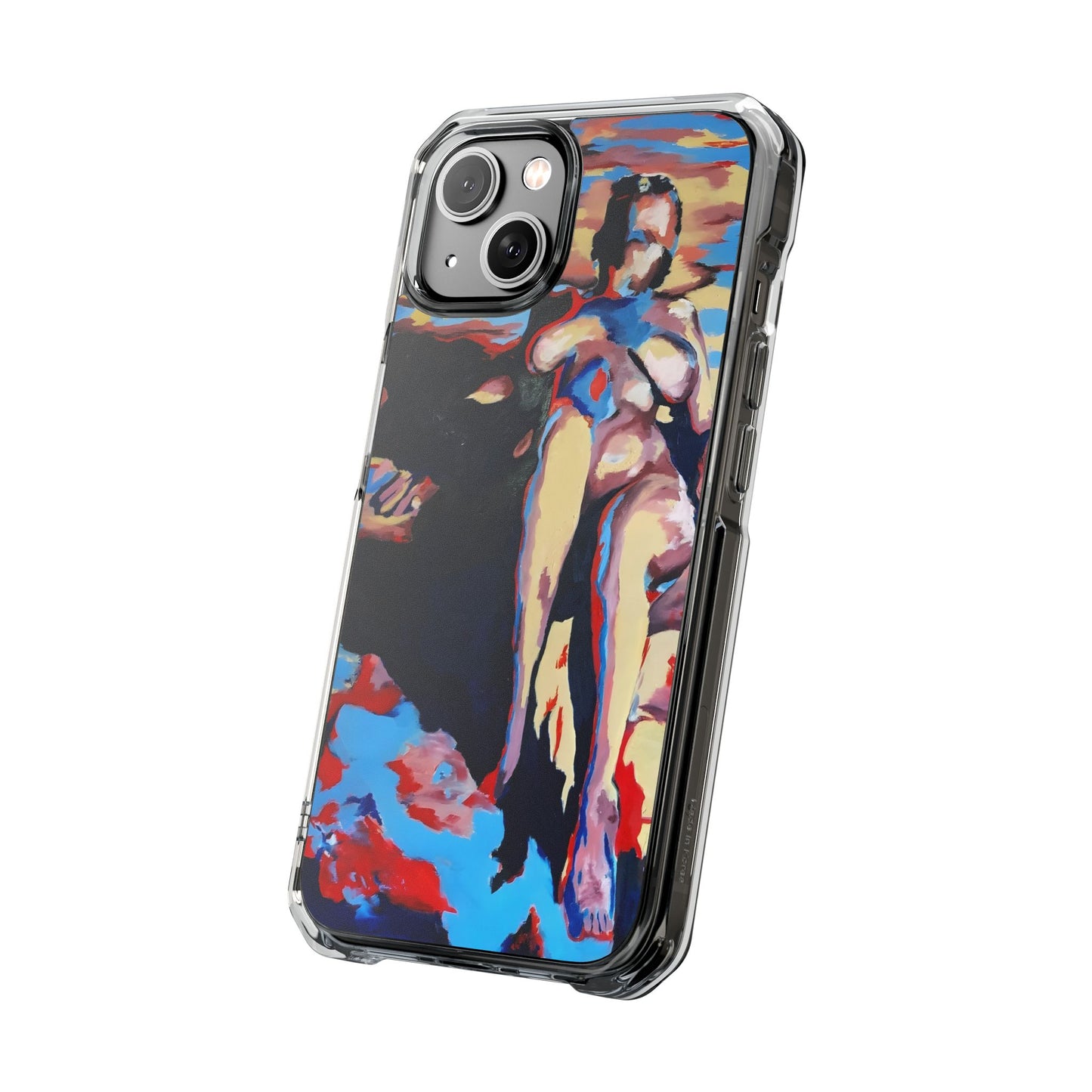EFe Magnetic Clear printed Impact Case - Unique Phone Protection with Vibrant Painting Design