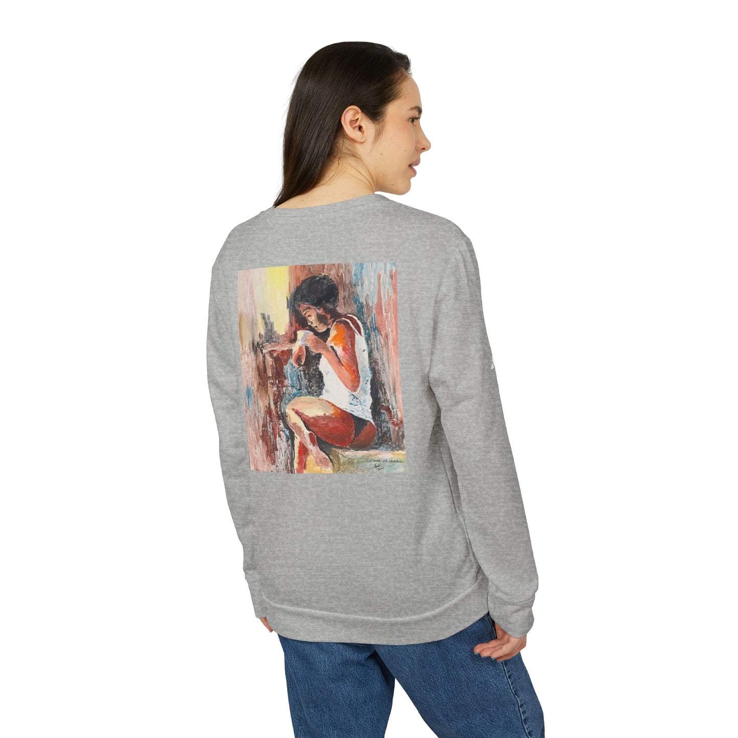 EFe art print Adidas Sweatshirt