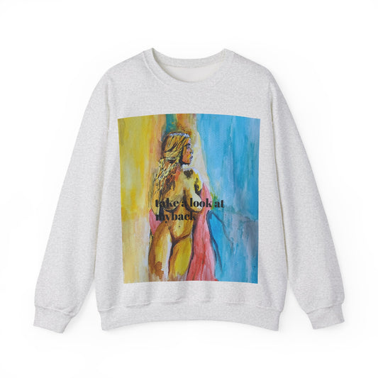 EFeWear Crewneck Sweatshirt 'Take a Look at My Back'