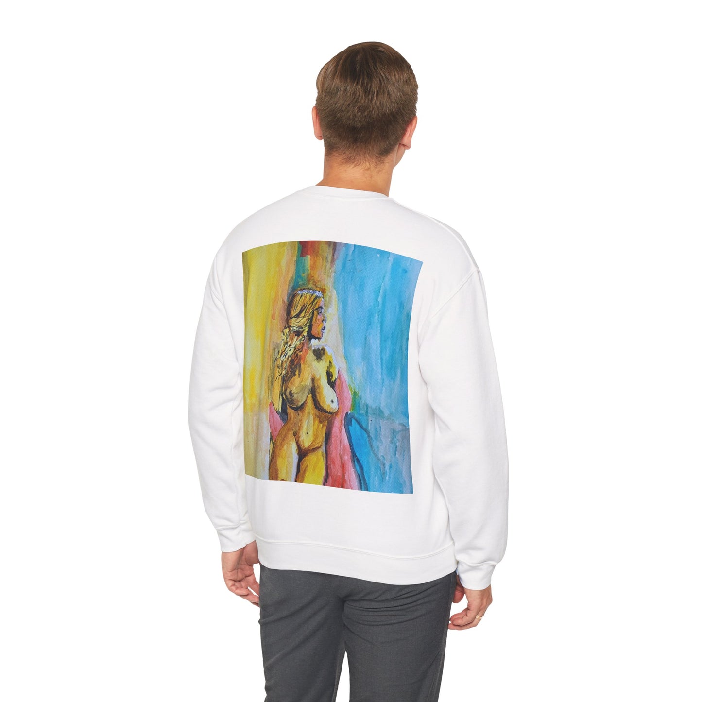 EFeWear Crewneck Sweatshirt 'Take a Look at My Back'
