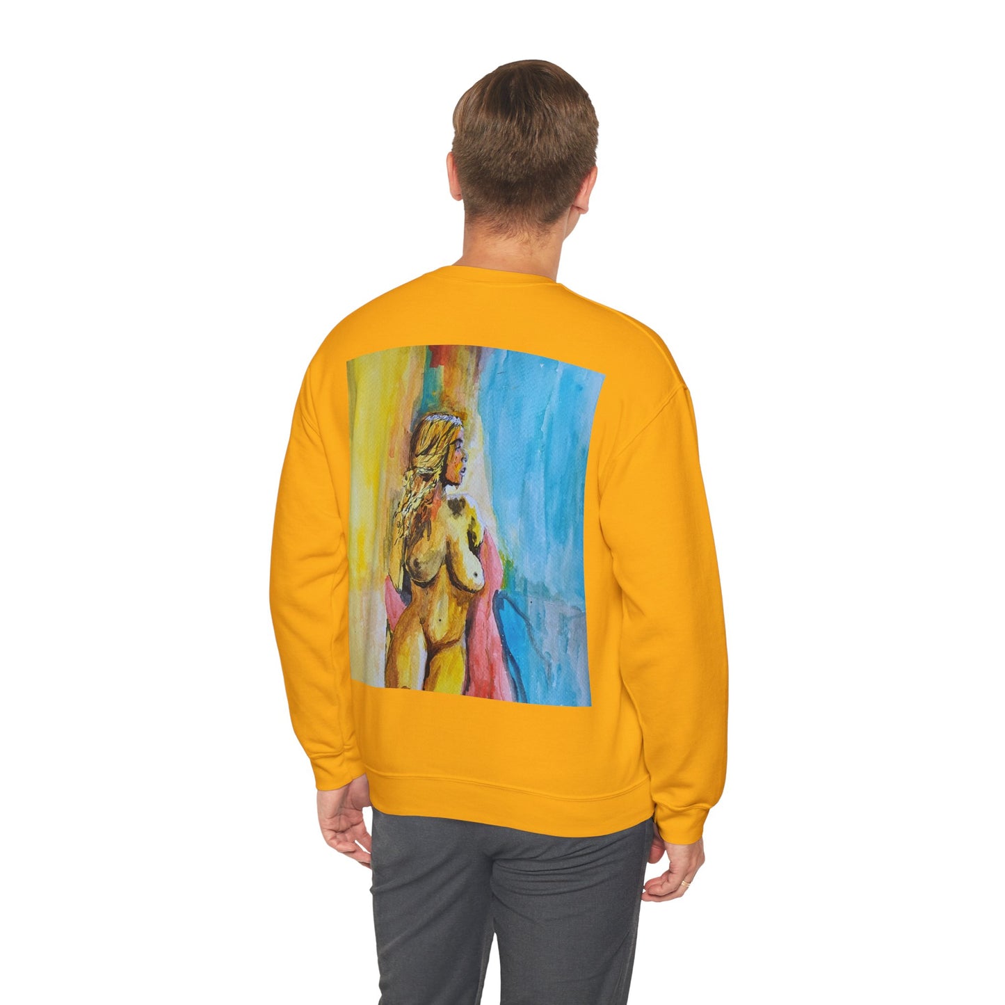 EFeWear Crewneck Sweatshirt 'Take a Look at My Back'
