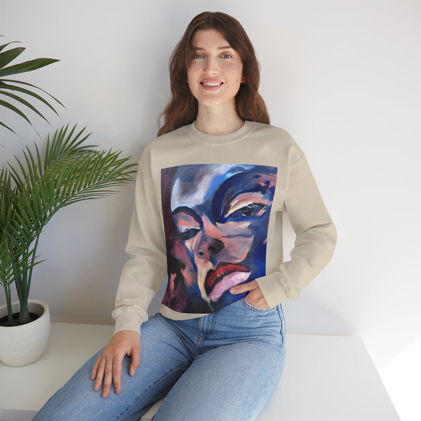 EFe Vibrant Artistry Sweatshirt - Unisex Crewneck