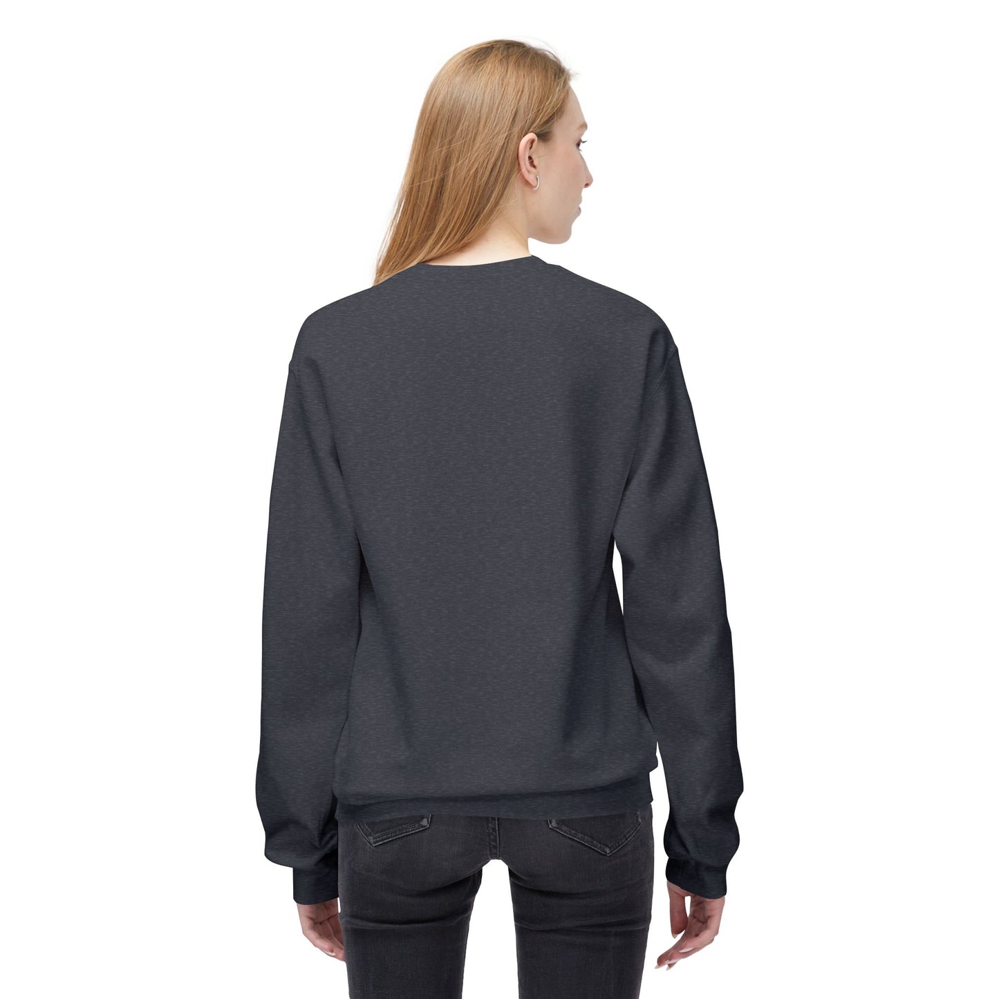EFe Unisex Fleece Crewneck Sweatshirt - Colorful Abstract Design